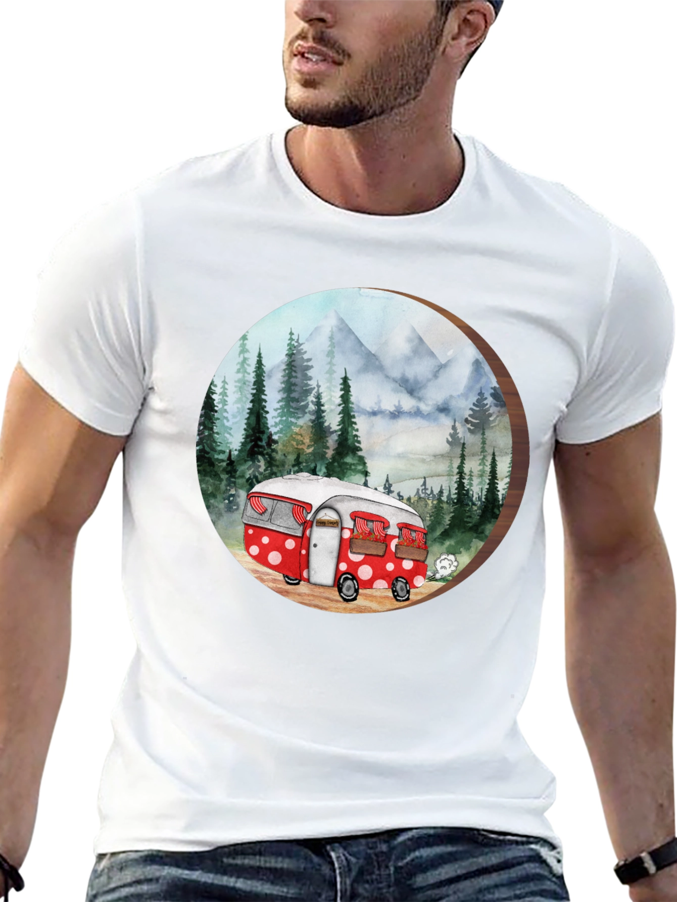 Camping Camper T-Shirt - Nature Adventure Tee
