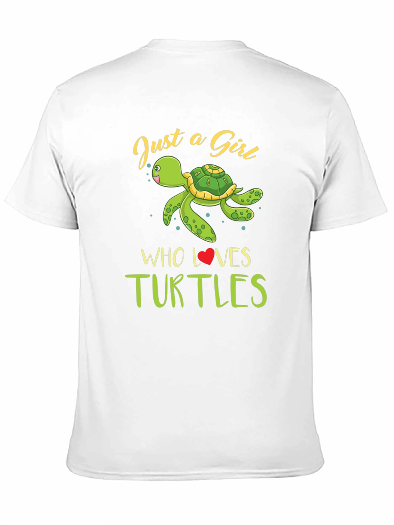 Just a Girl Who Loves Turtles T-Shirt