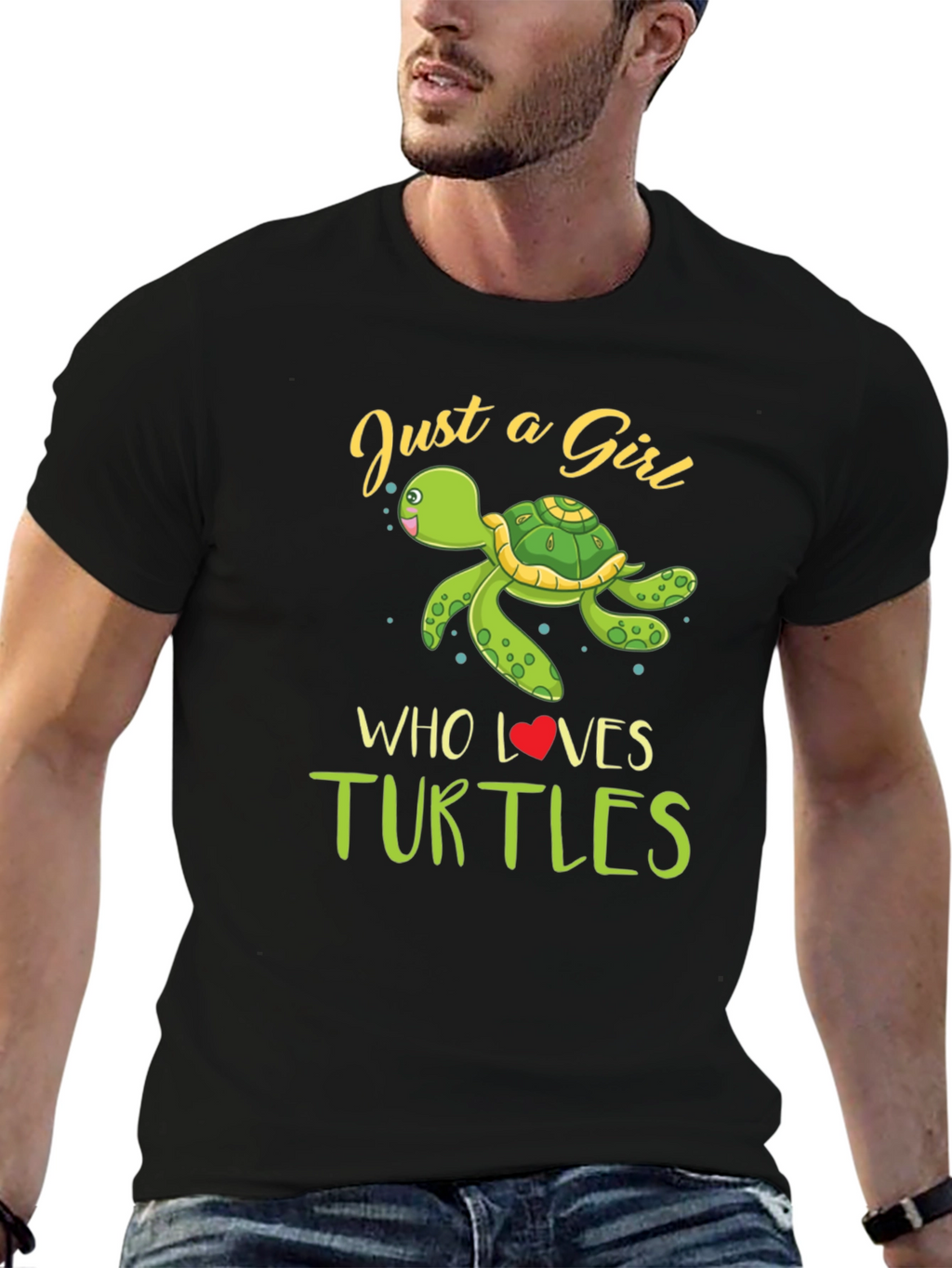 Just a Girl Who Loves Turtles T-Shirt
