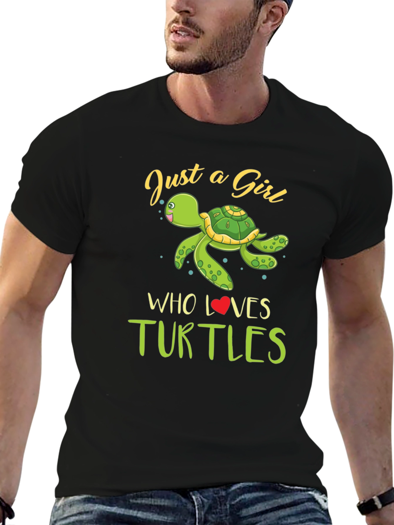 Just a Girl Who Loves Turtles T-Shirt