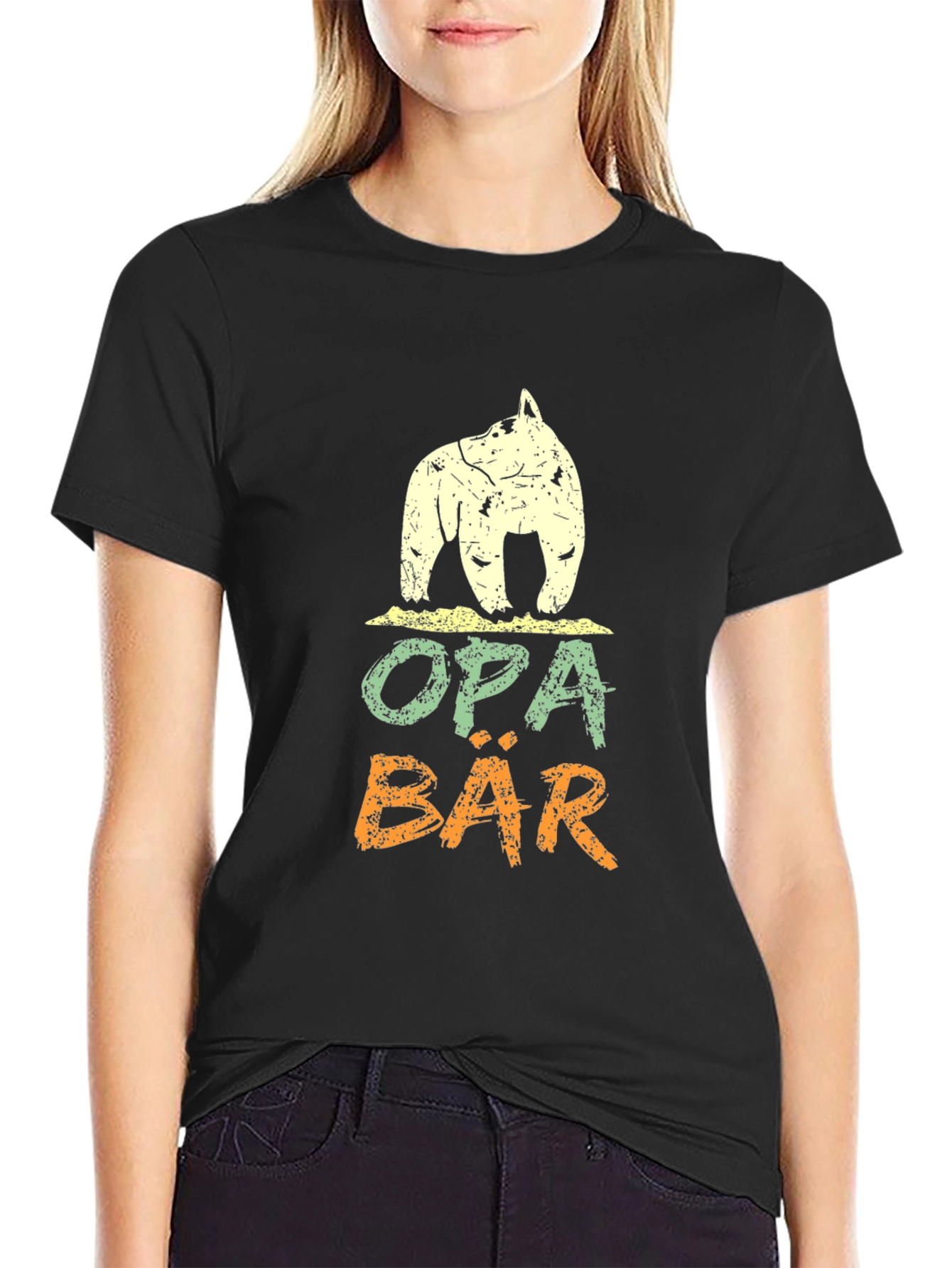Opa Bar Bear T-Shirt - Grandfather Bear