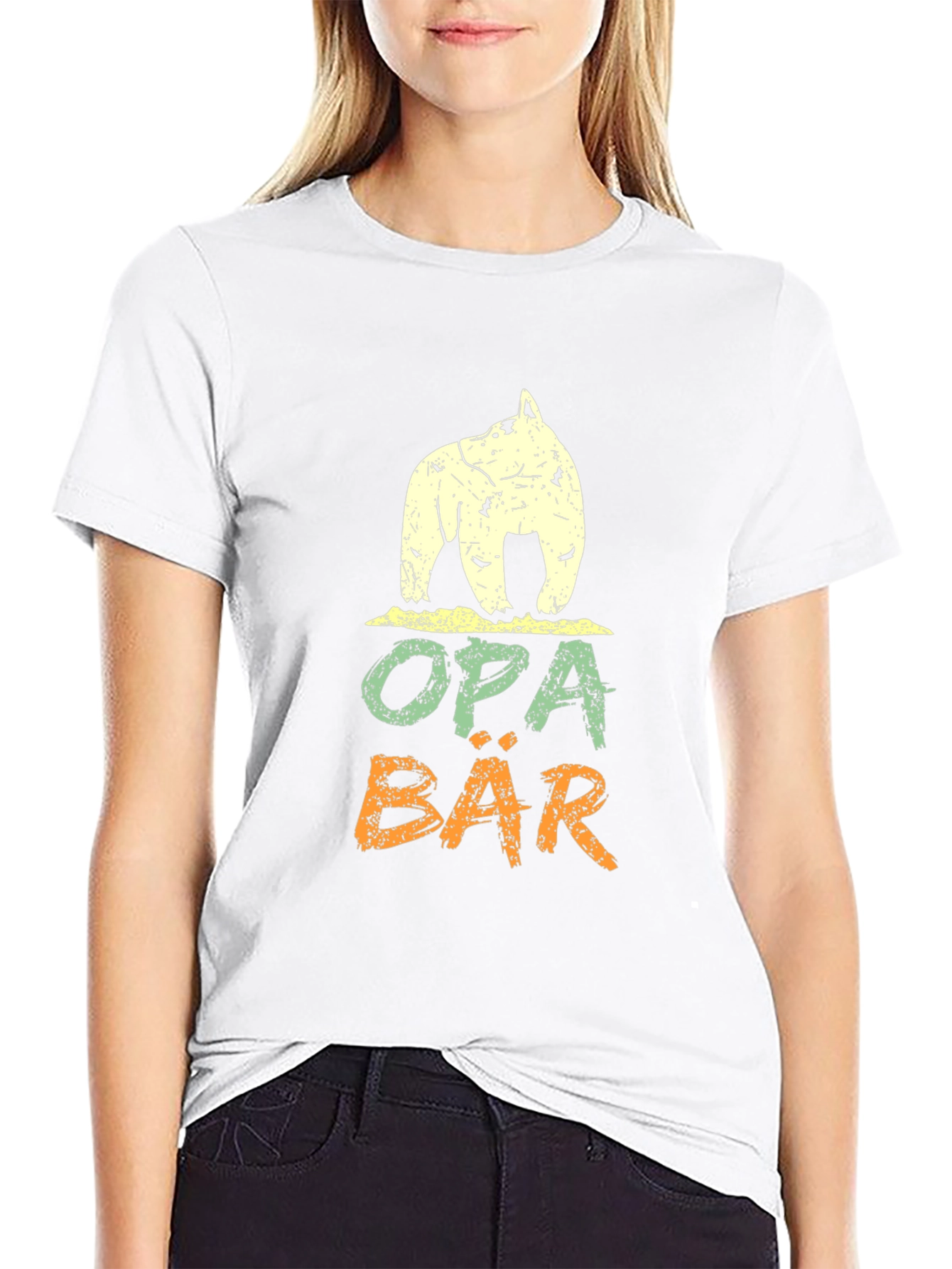 Opa Bar Bear T-Shirt - Grandfather Bear