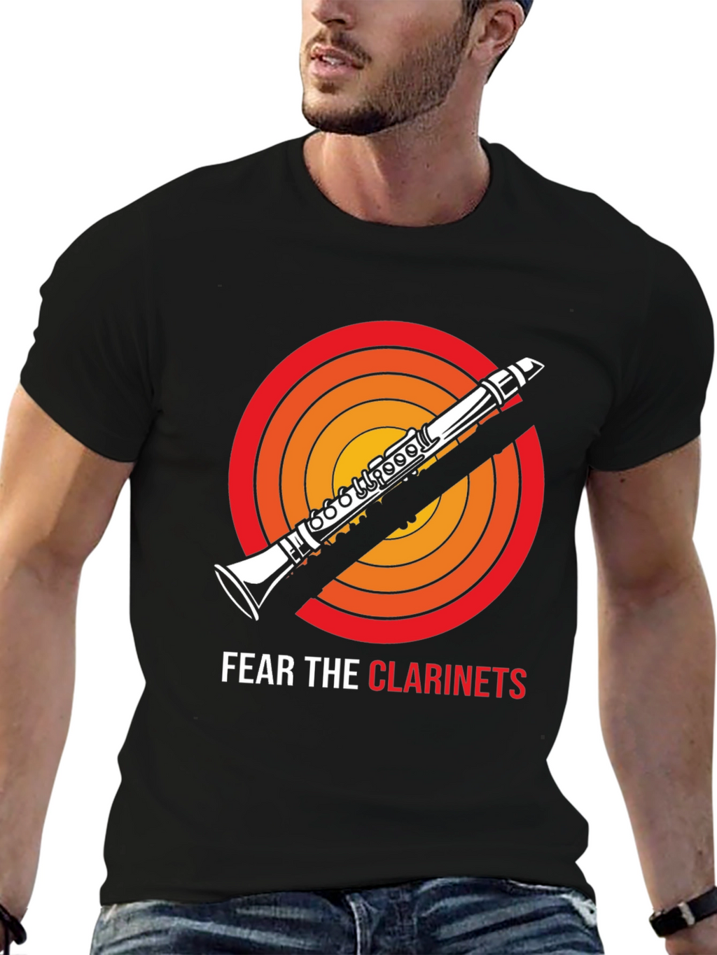 Fear the Clarinets T-Shirt - Funny Musician Tee