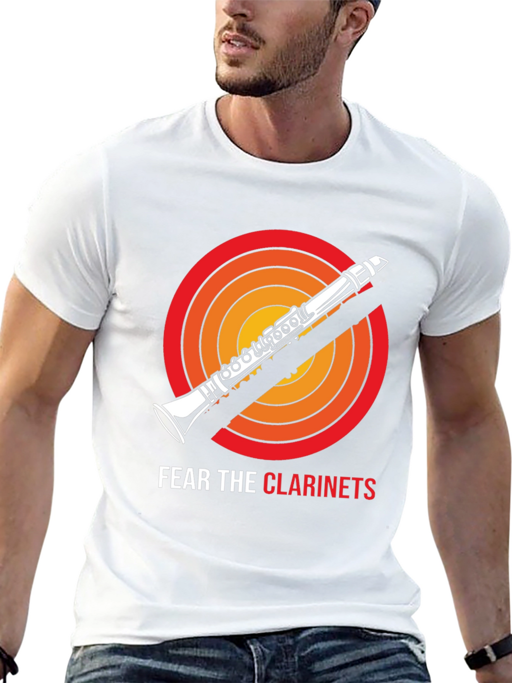 Fear the Clarinets T-Shirt - Funny Musician Tee