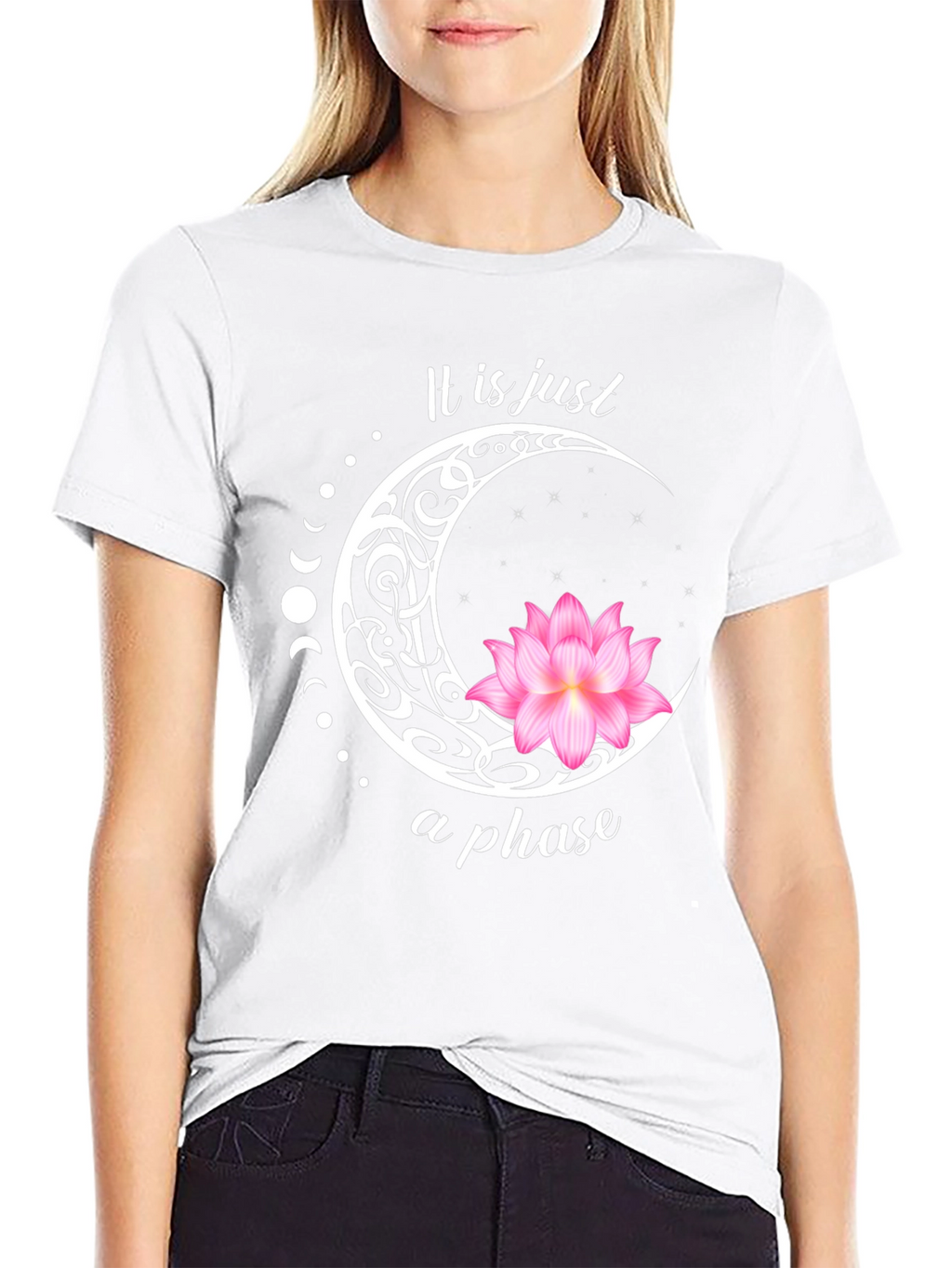It is just a phase moon phase tee