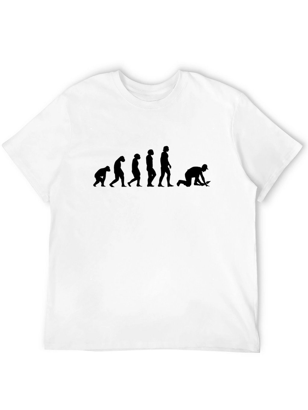 Evolution Skateboarder Graphic Tee - Black