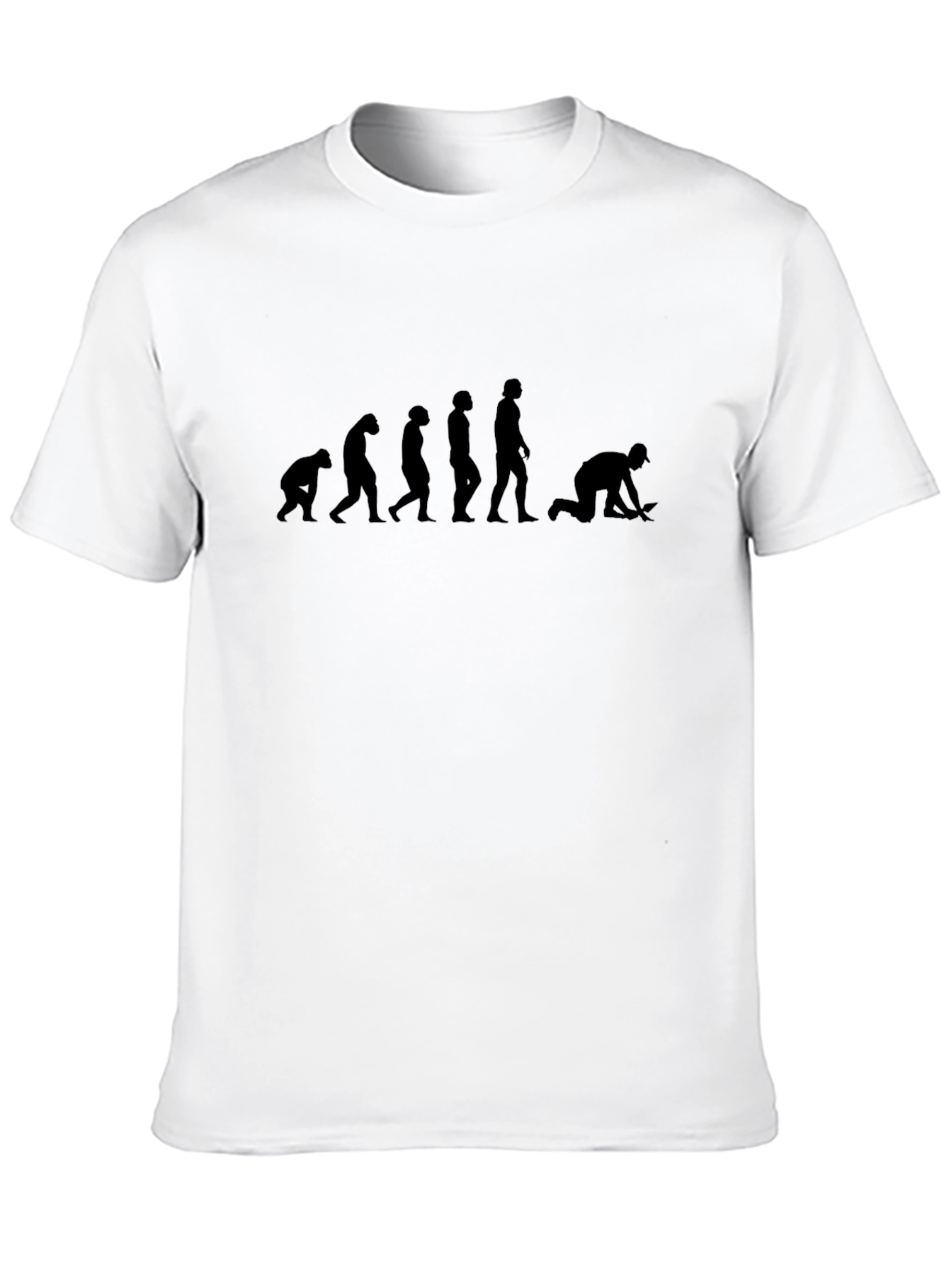 Evolution Skateboarder Graphic Tee - Black