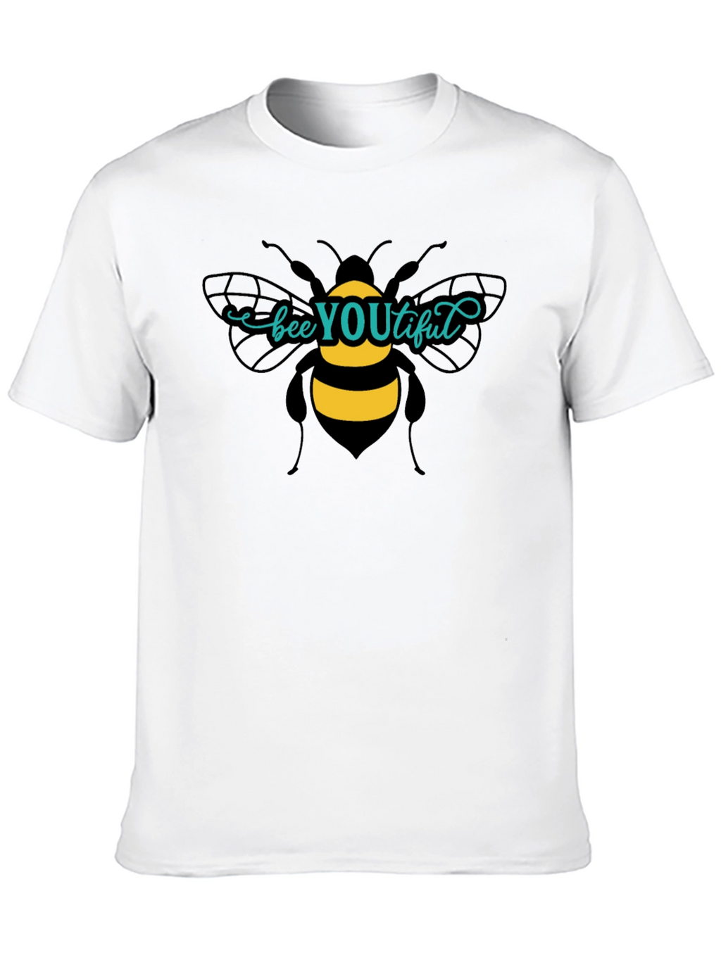 Bee YOUtiful Black Graphic T-Shirt