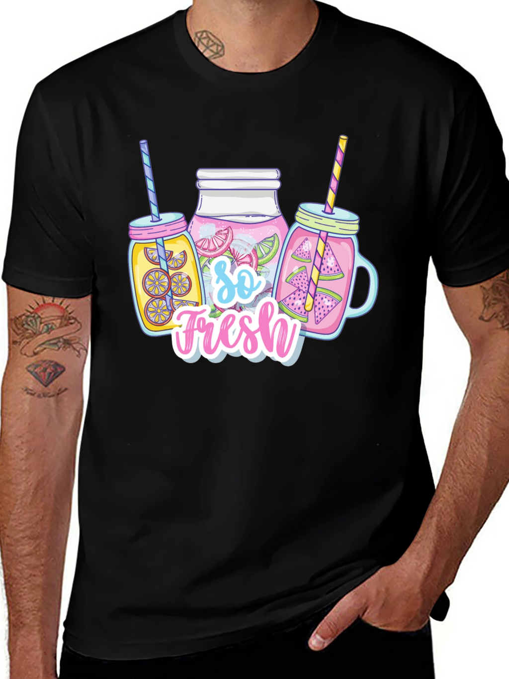 So Fresh Summer Drink Graphic T-Shirt