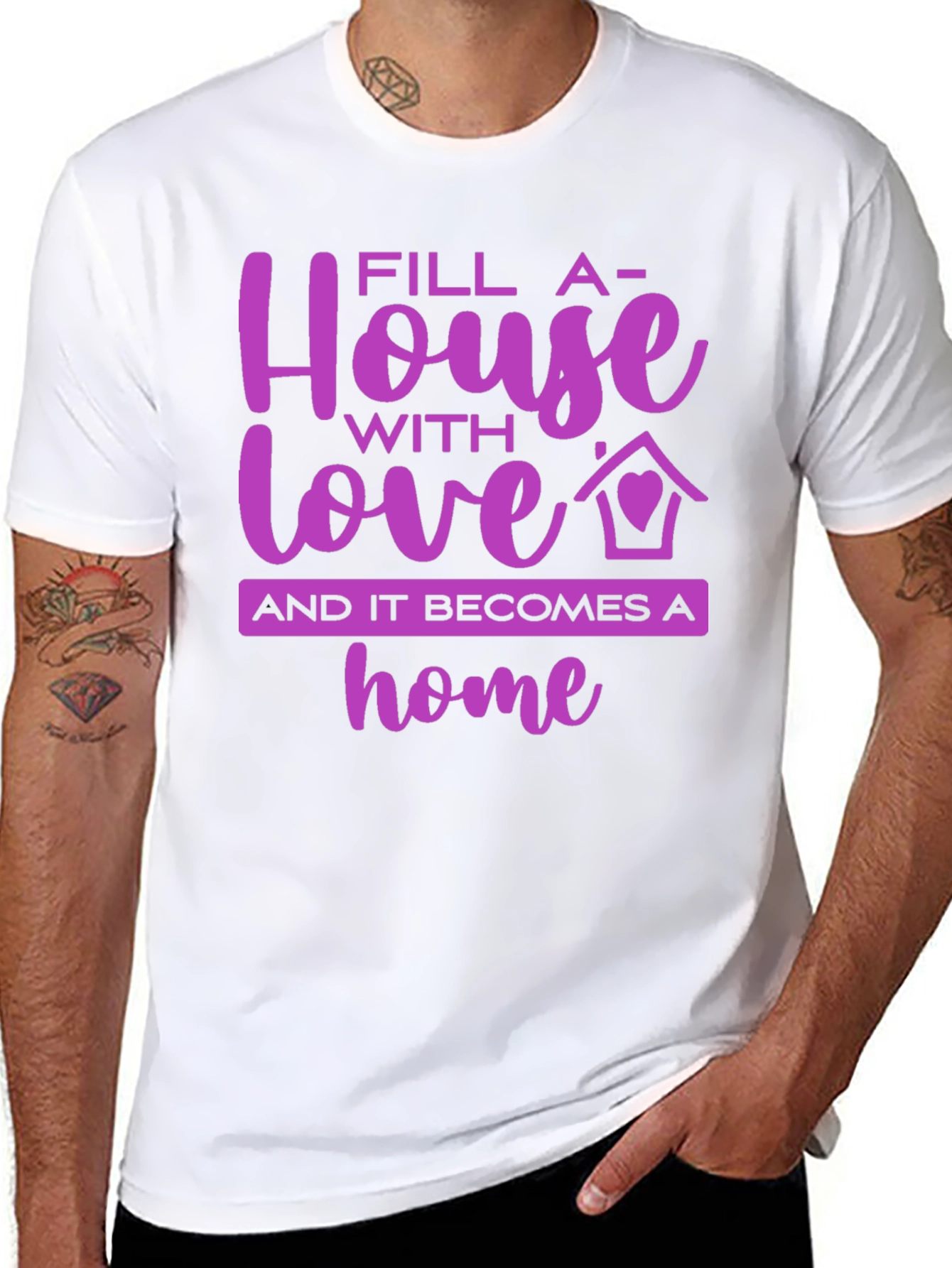 Fill a House with Love Graphic Tee