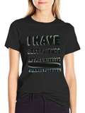 I Have Best Friends in the Universe Black T-Shirt