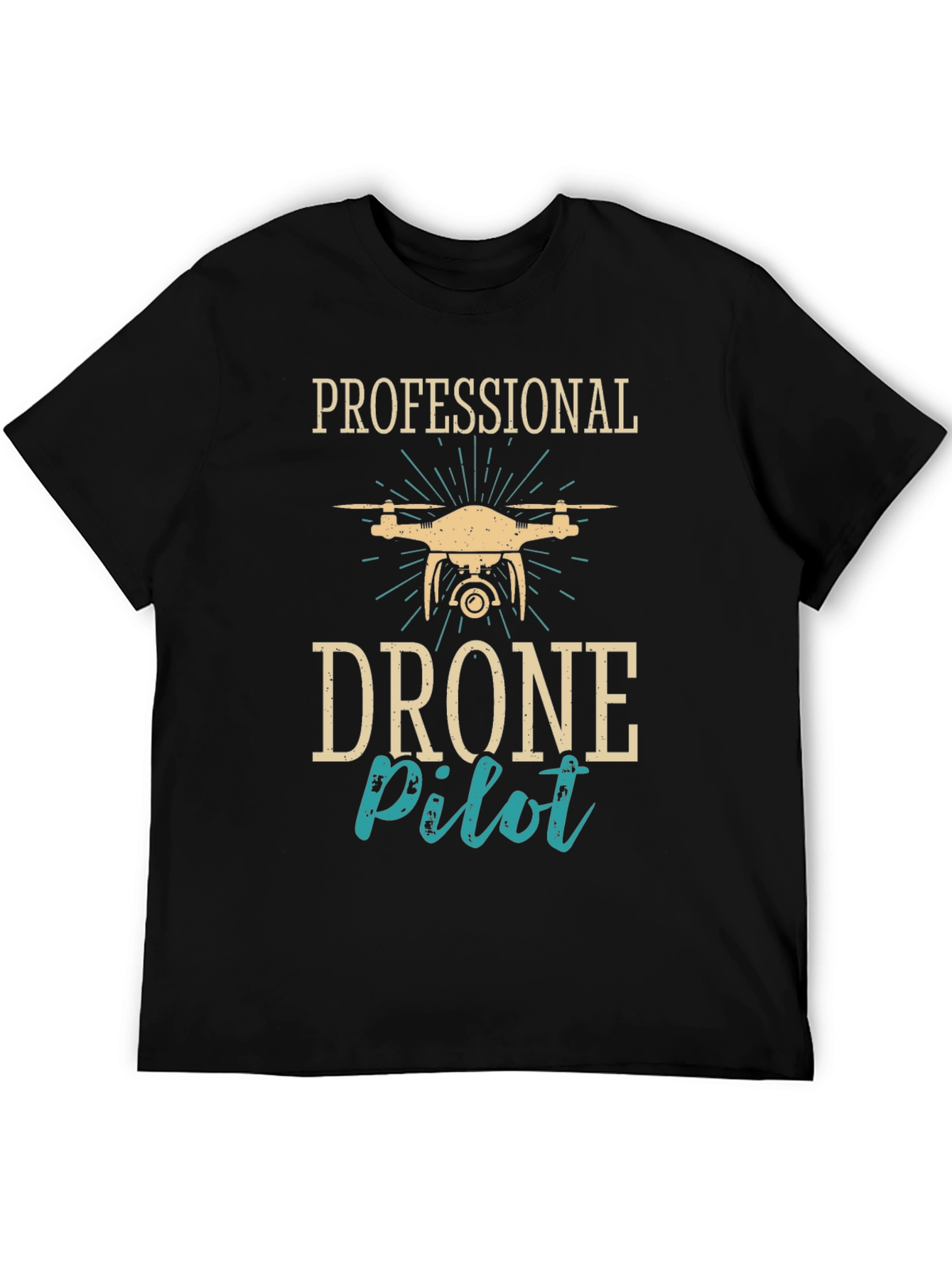 Professional Drone Pilot Graphic T-Shirt