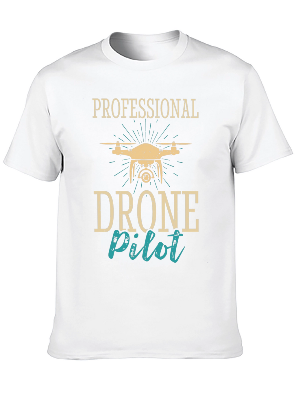 Professional Drone Pilot Graphic T-Shirt