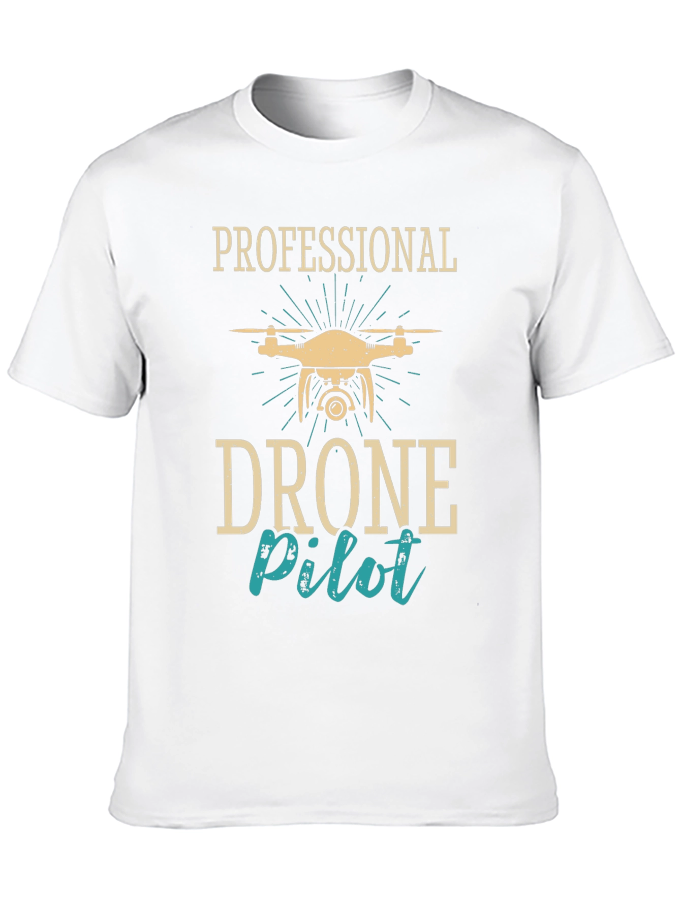 Professional Drone Pilot Graphic T-Shirt