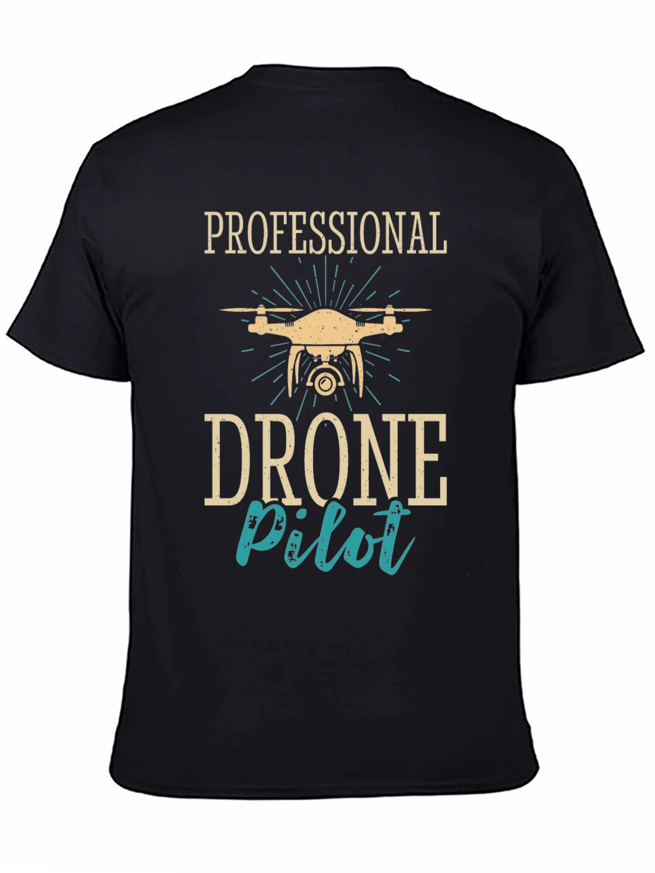 Professional Drone Pilot Graphic T-Shirt
