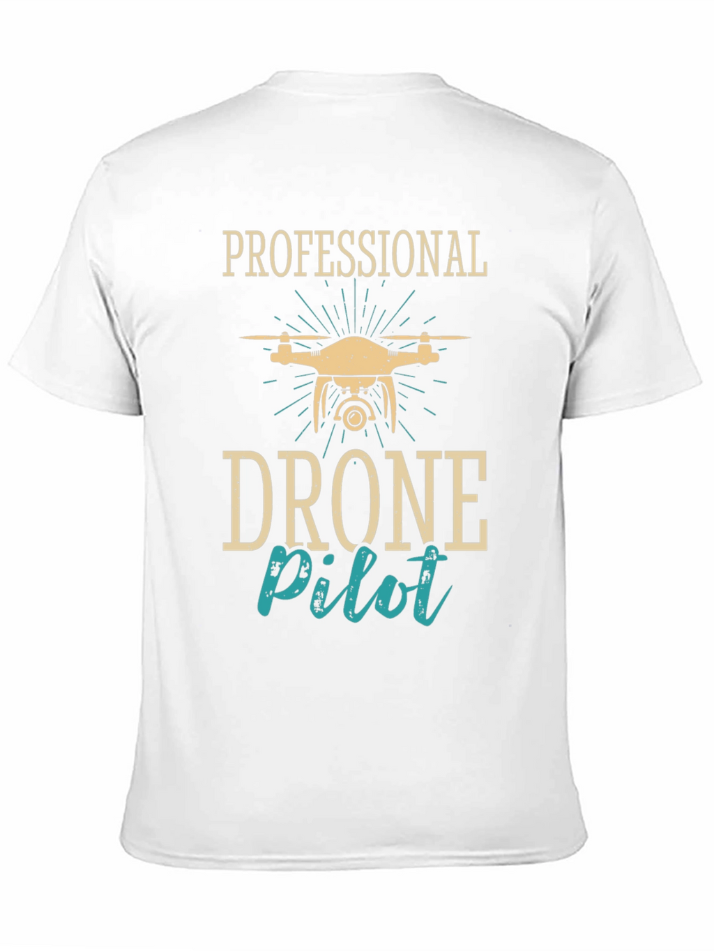 Professional Drone Pilot Graphic T-Shirt