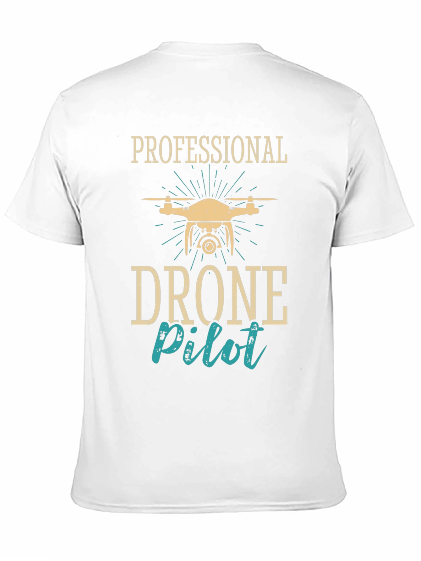 Professional Drone Pilot Graphic T-Shirt