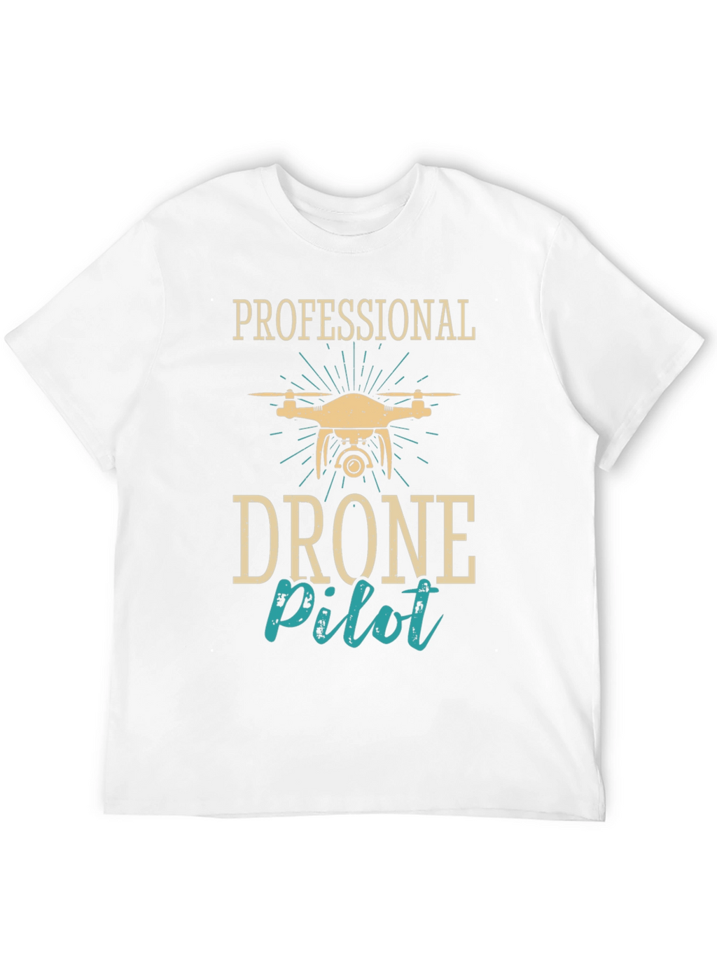 Professional Drone Pilot Graphic T-Shirt