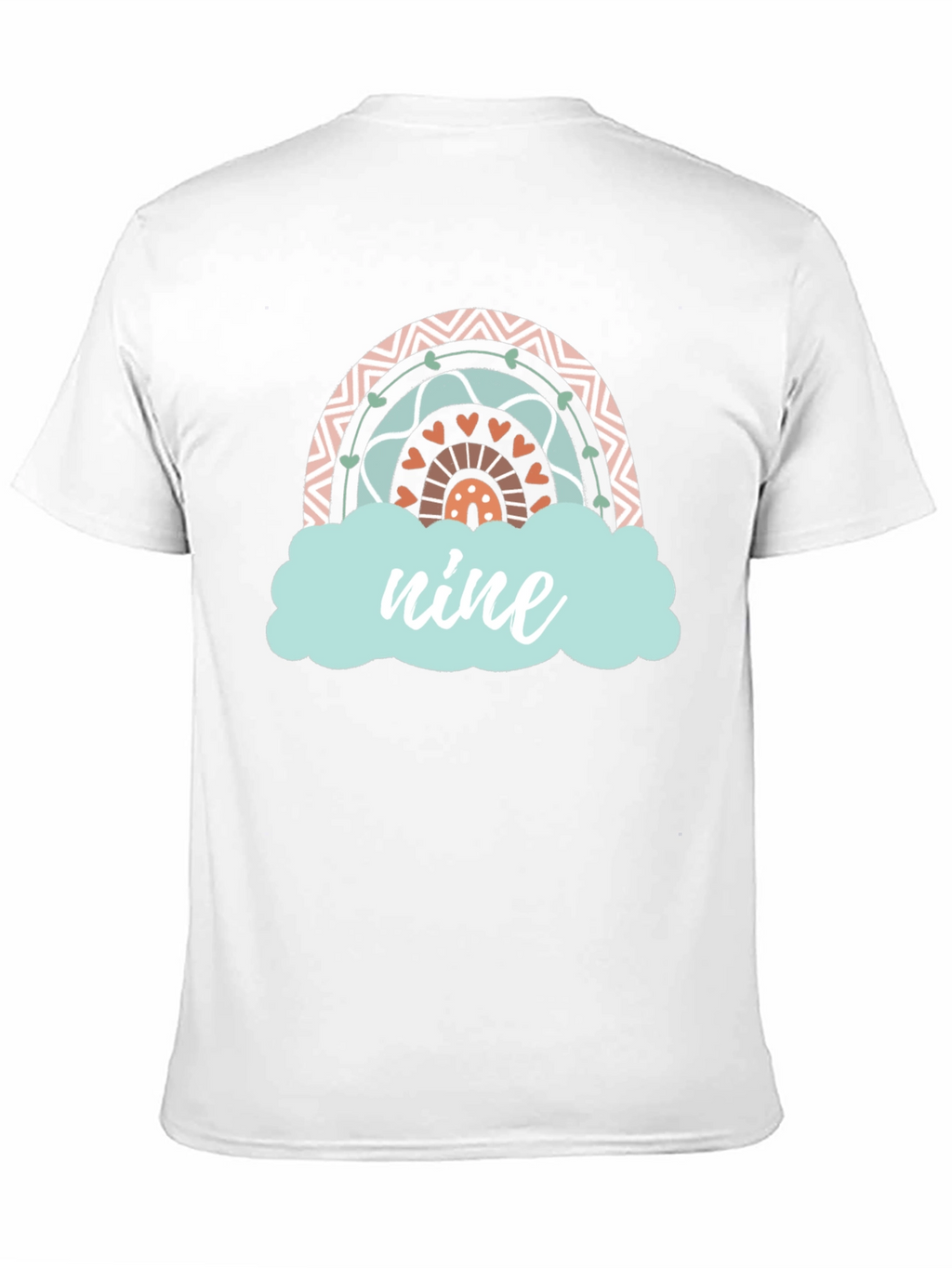 Nine Rainbow Birthday T-Shirt