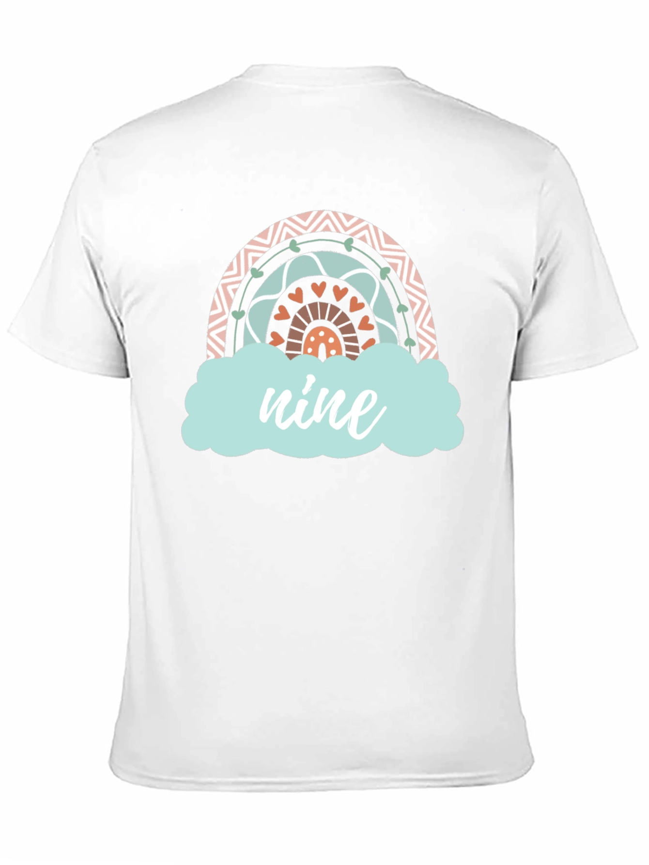 Nine Rainbow Birthday T-Shirt