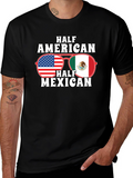 Half American Half Mexican T-Shirt