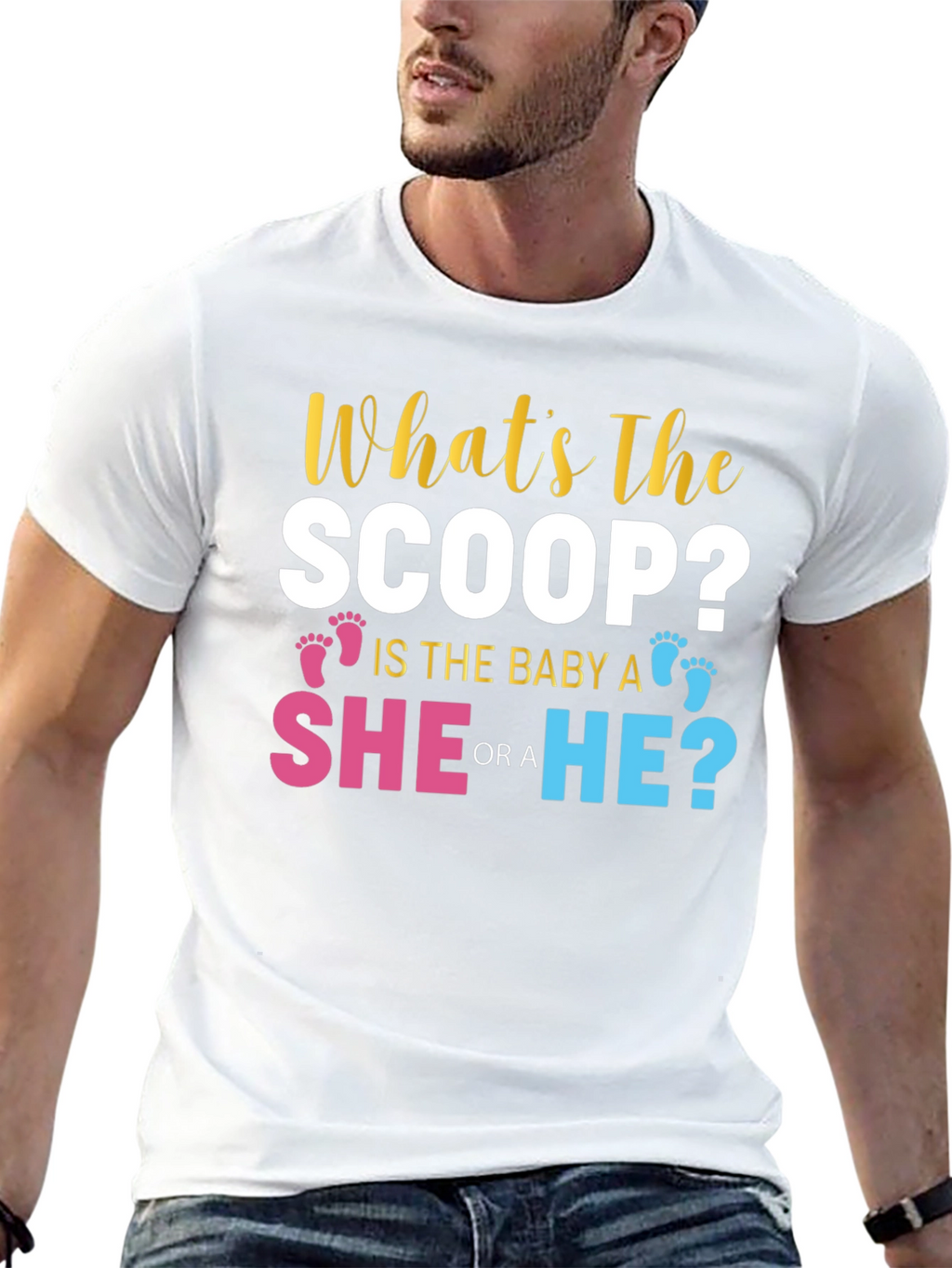 Baby Gender Reveal Scoop T-Shirt