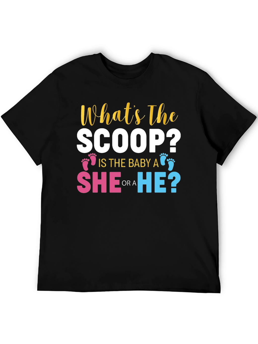 Baby Gender Reveal Scoop T-Shirt