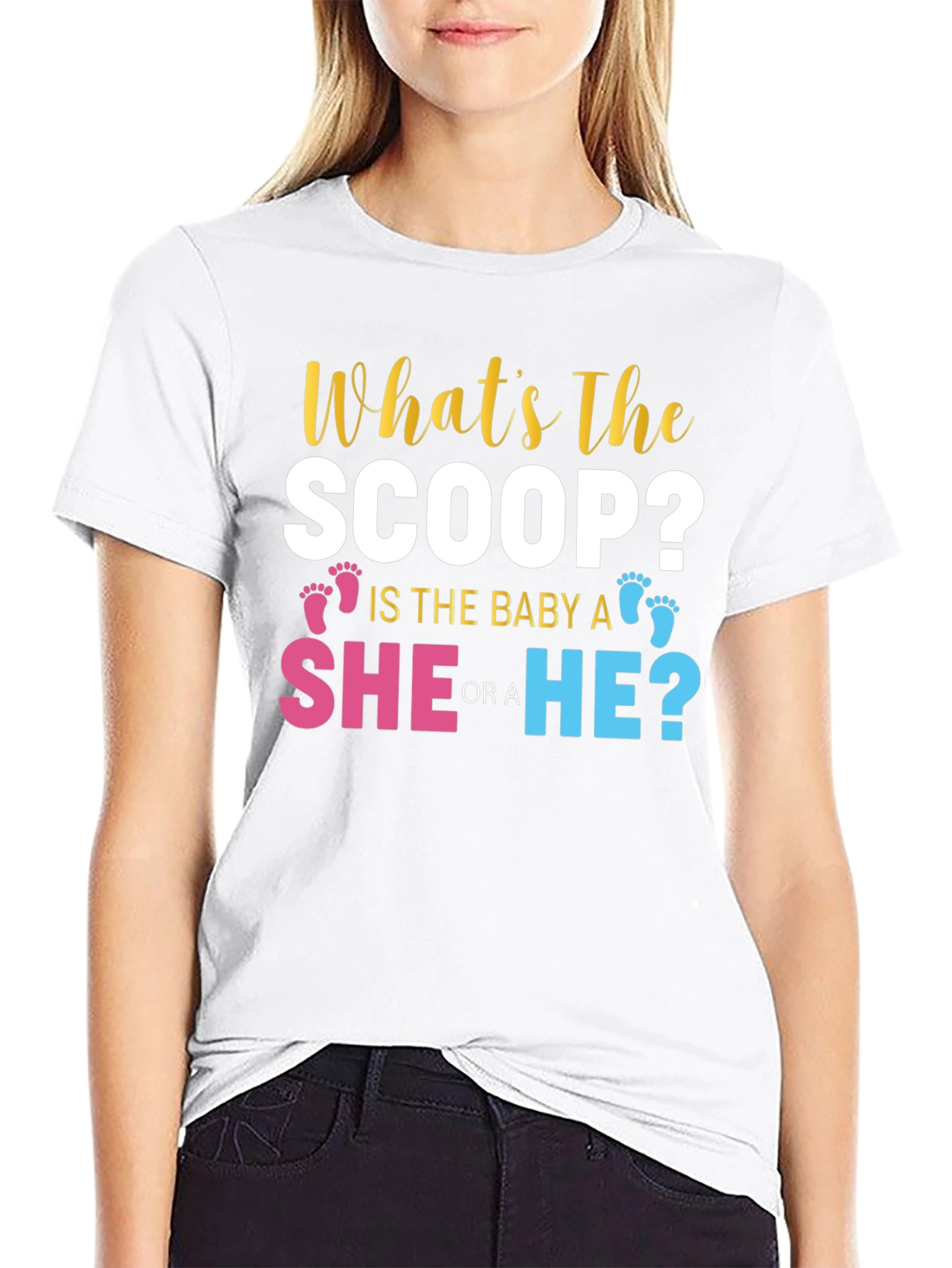 Baby Gender Reveal Scoop T-Shirt