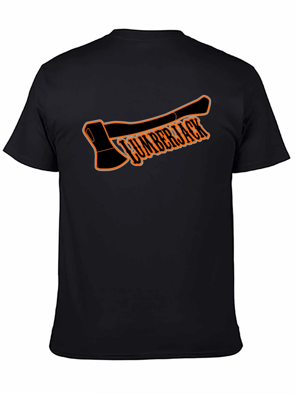 Lumberjack Axe Graphic T-Shirt - Classic Black Tee