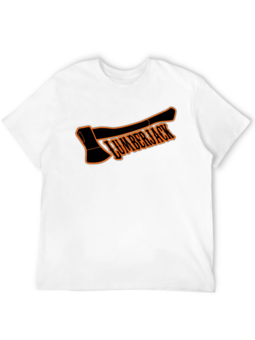 Lumberjack Axe Graphic T-Shirt - Classic Black Tee