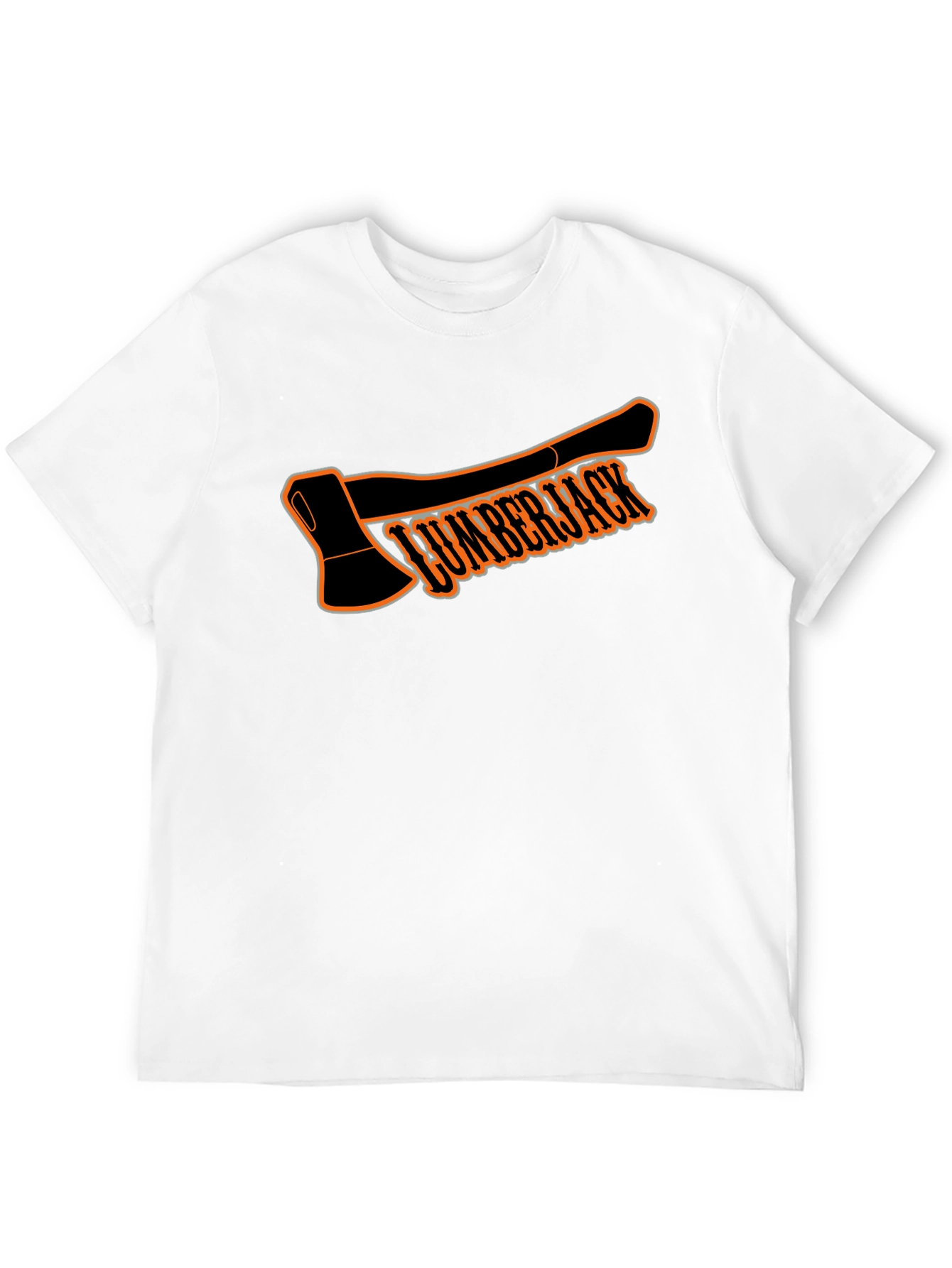 Lumberjack Axe Graphic T-Shirt - Classic Black Tee