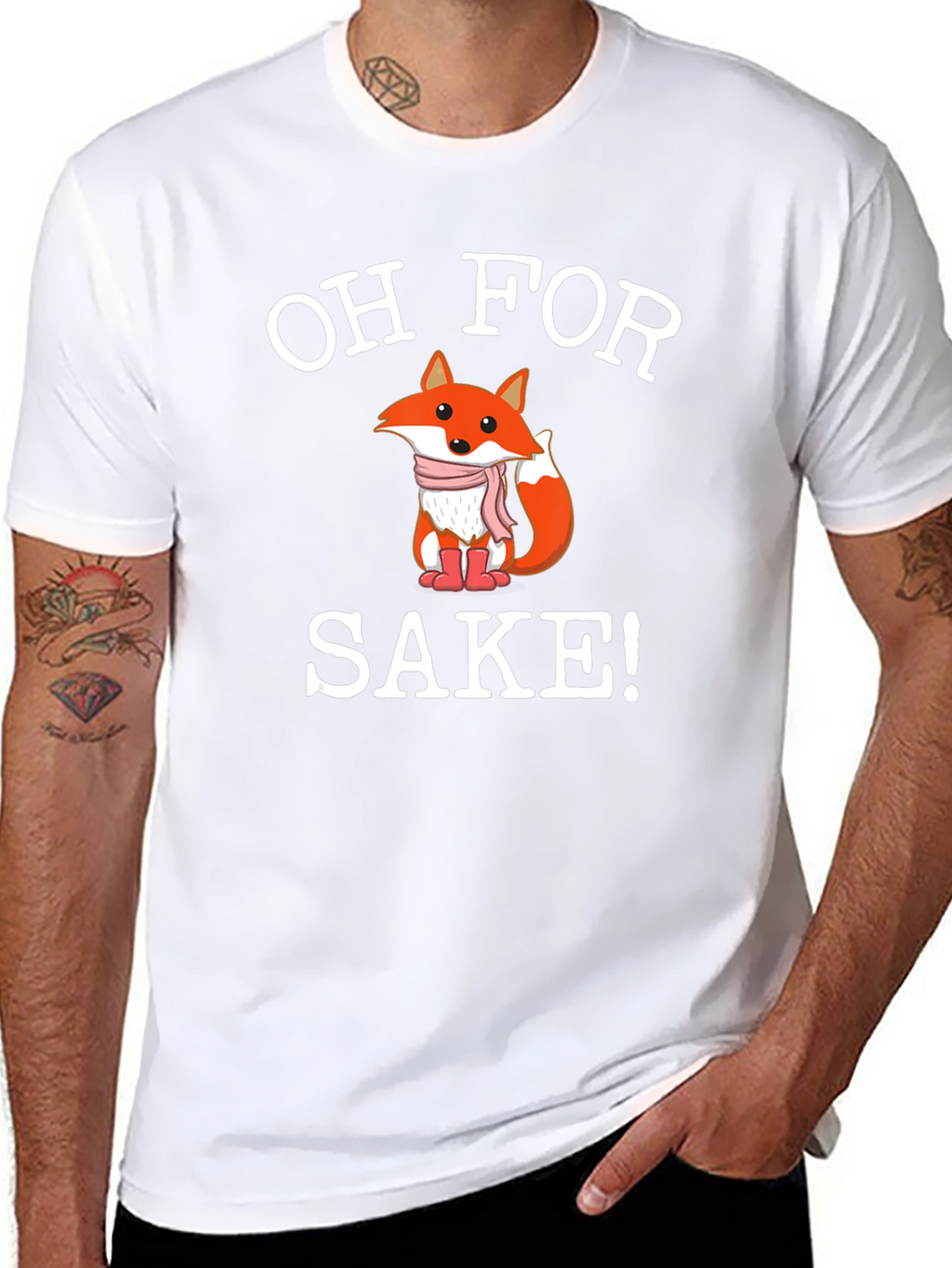Oh For Fox Sake! Novelty Graphic Tee