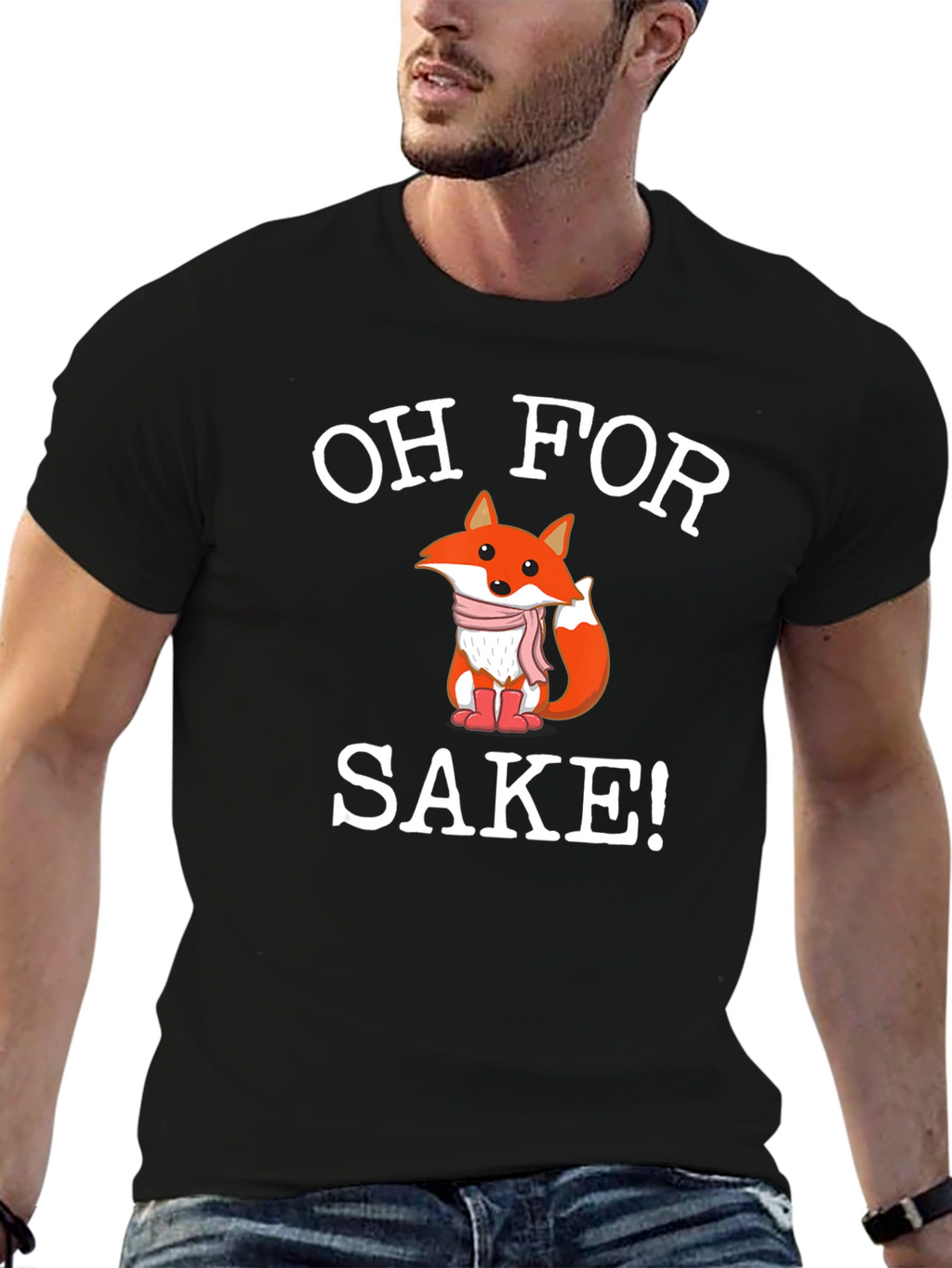 Oh For Fox Sake! Novelty Graphic Tee