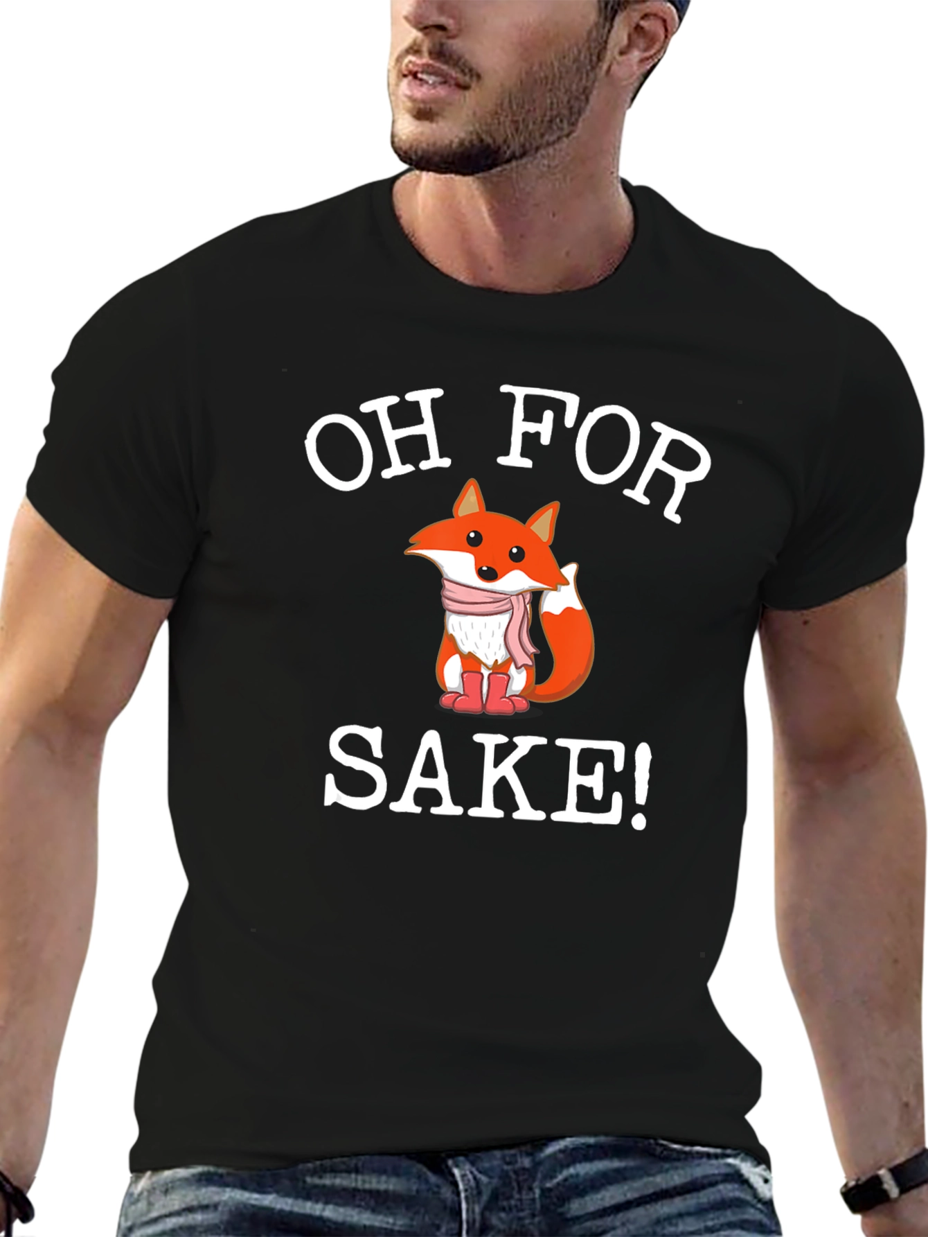 Oh For Fox Sake! Novelty Graphic Tee