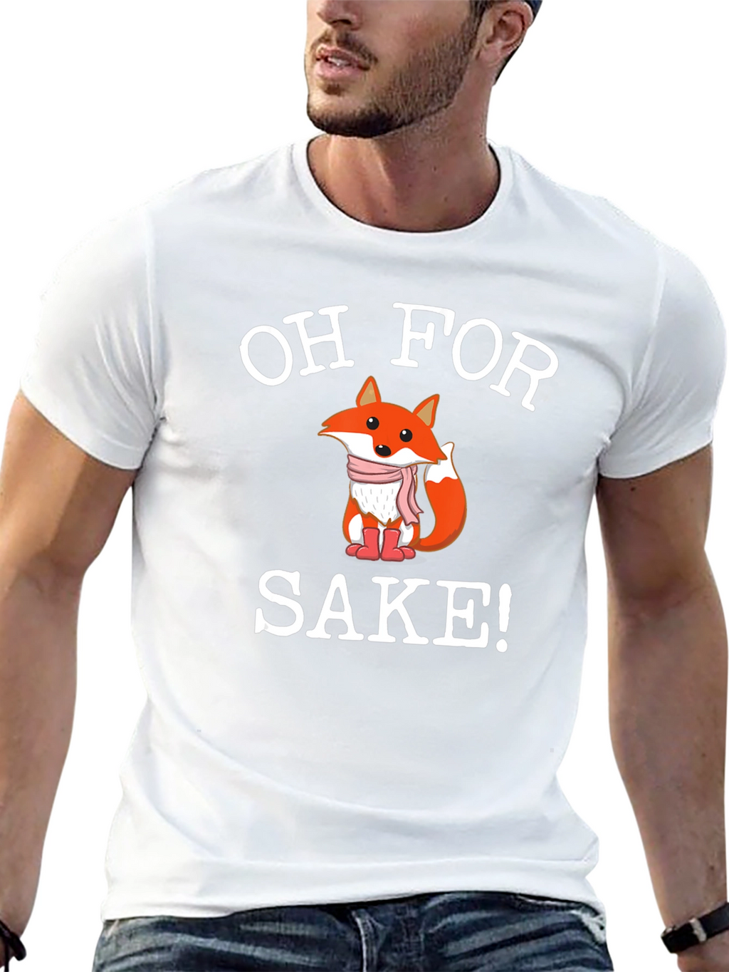 Oh For Fox Sake! Novelty Graphic Tee