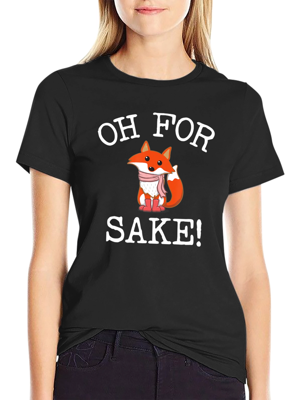 Oh For Fox Sake! Novelty Graphic Tee