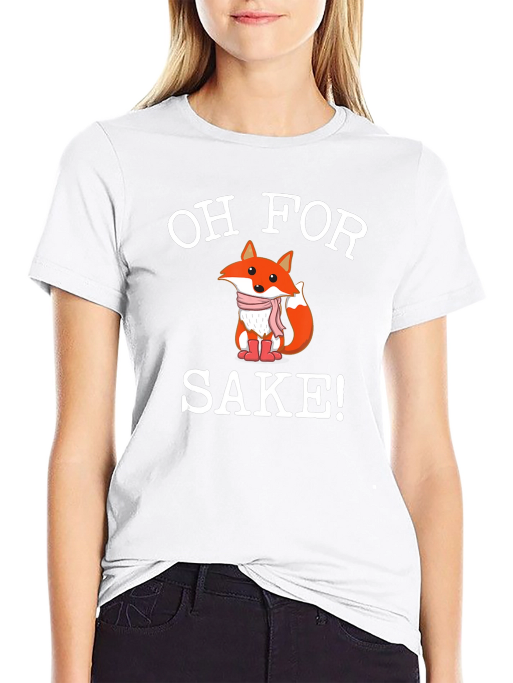 Oh For Fox Sake! Novelty Graphic Tee