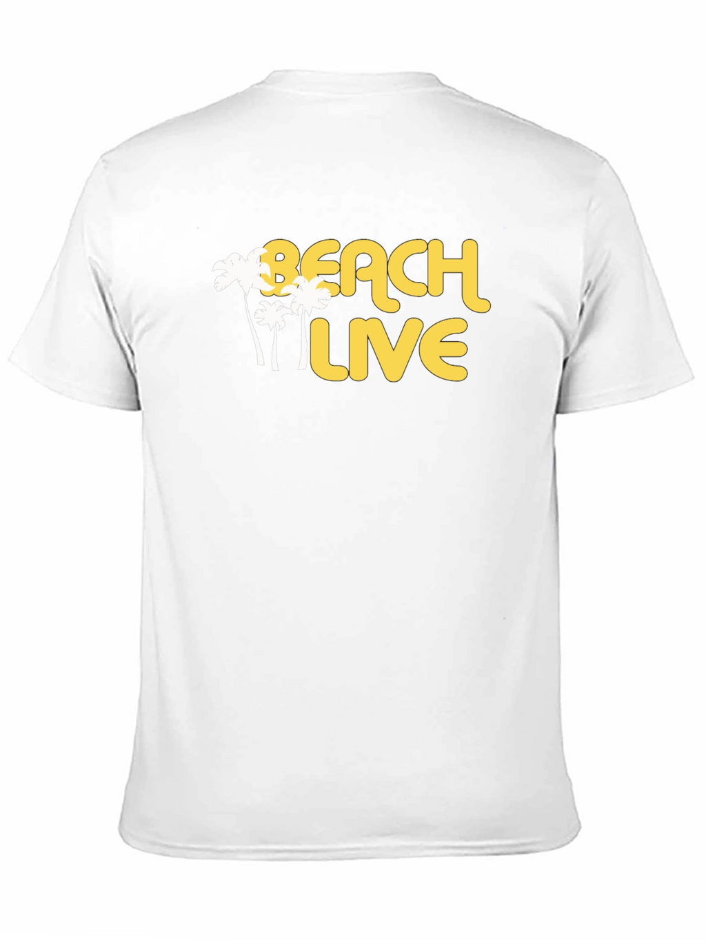 Beach Live Black T-Shirt