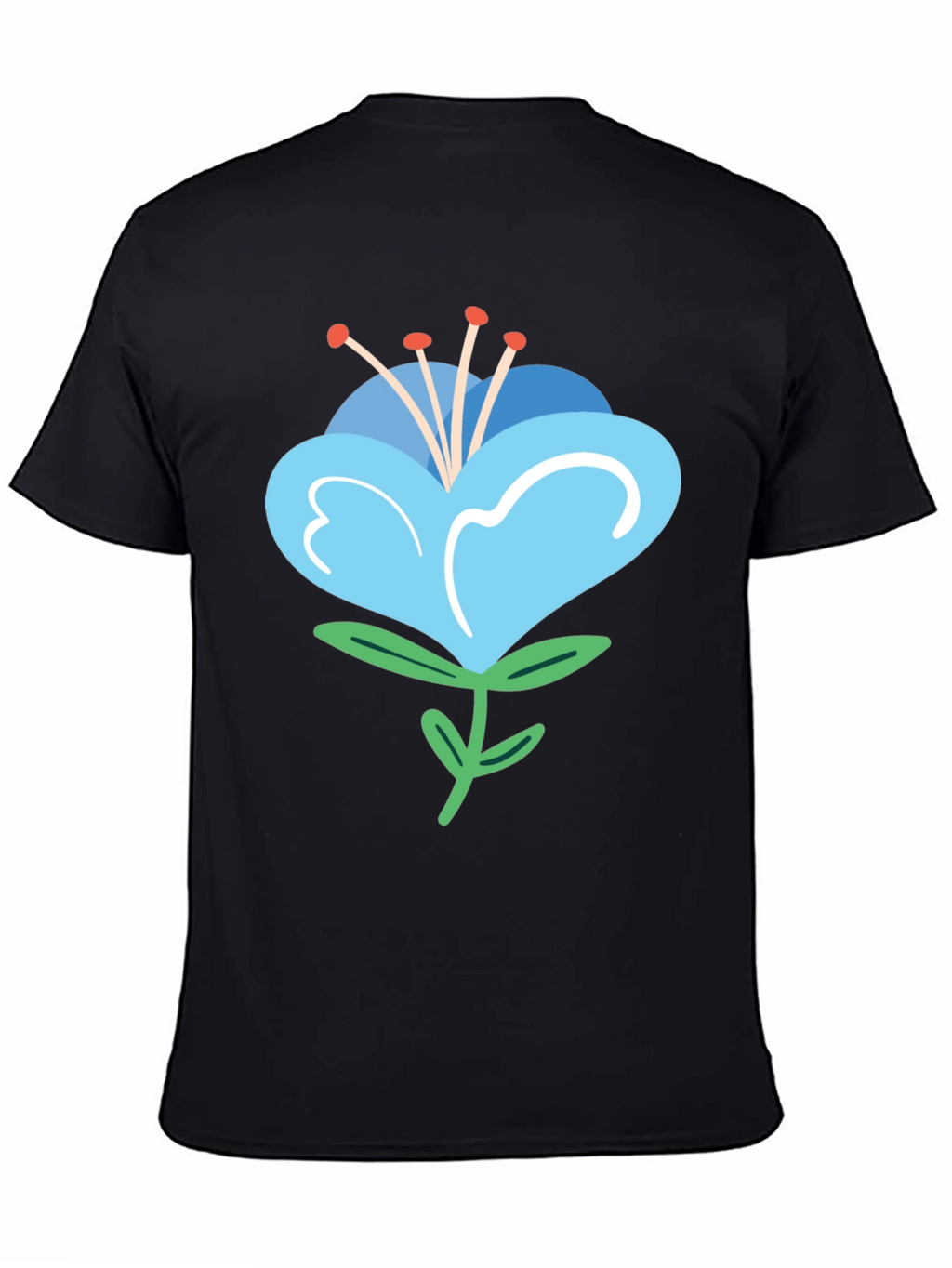 Floral Graphic Tee - Casual Comfort