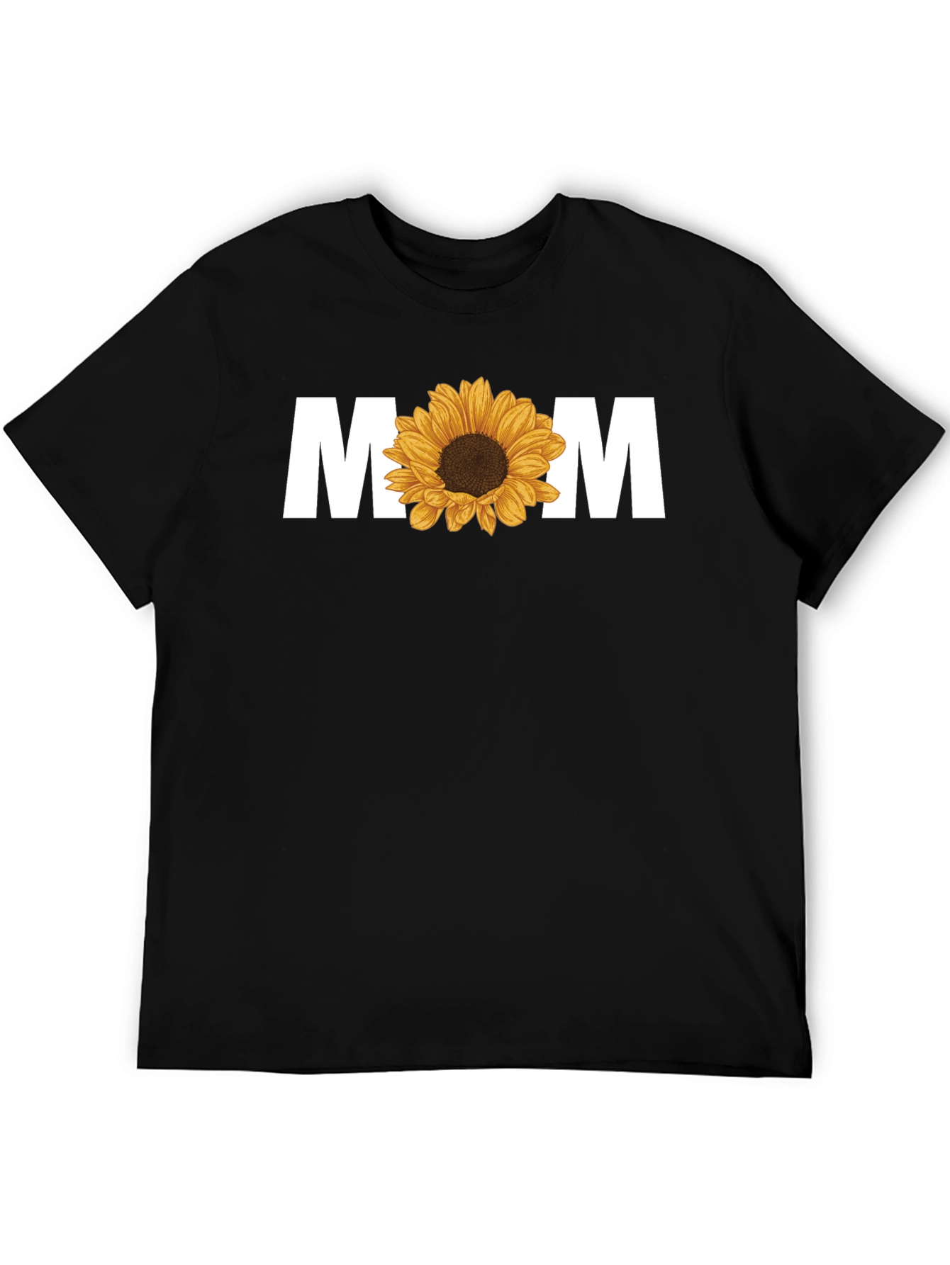 Sunflower MOM Graphic T-Shirt