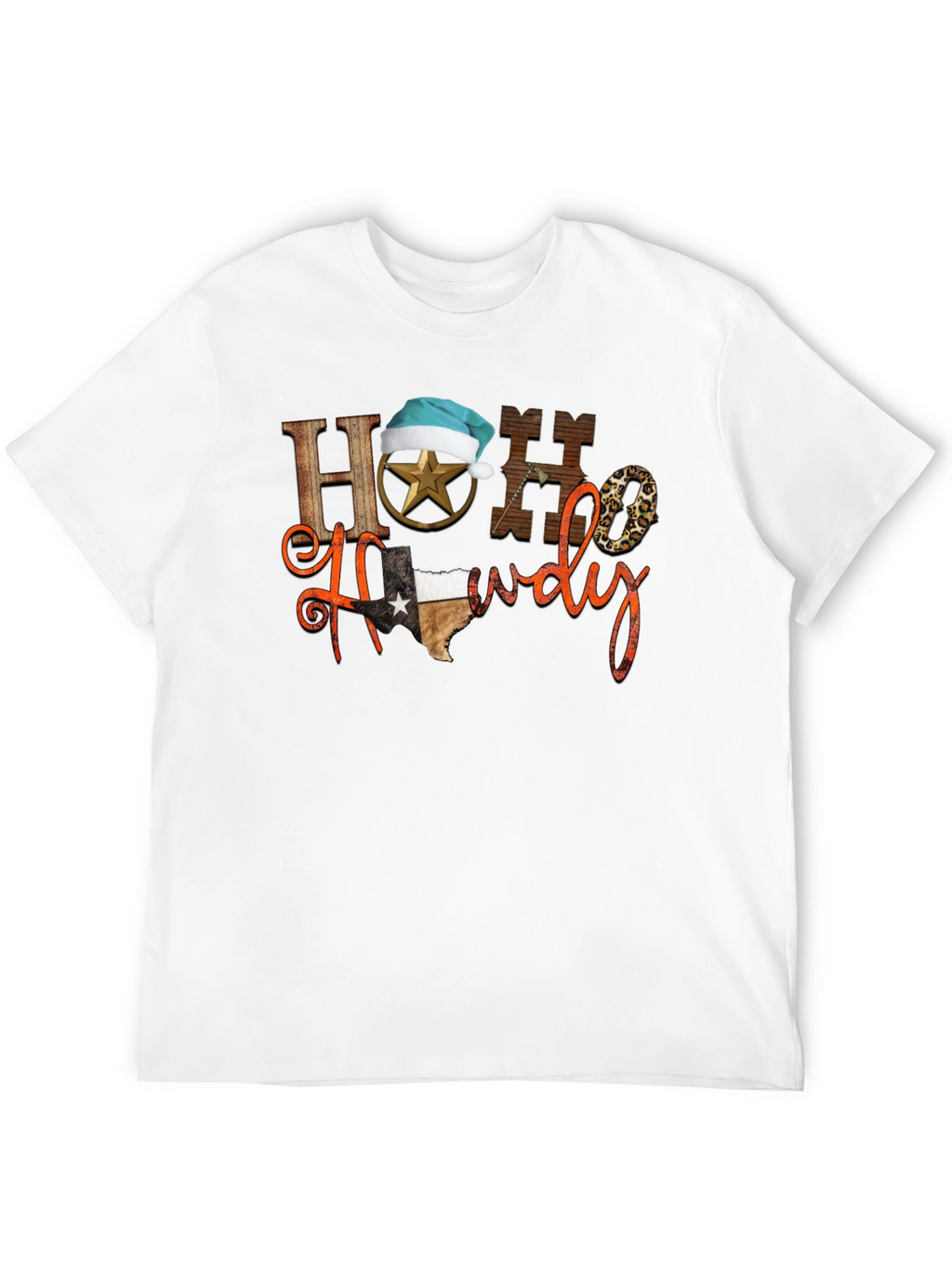 Texas Ho Ho Howdy Christmas T-Shirt
