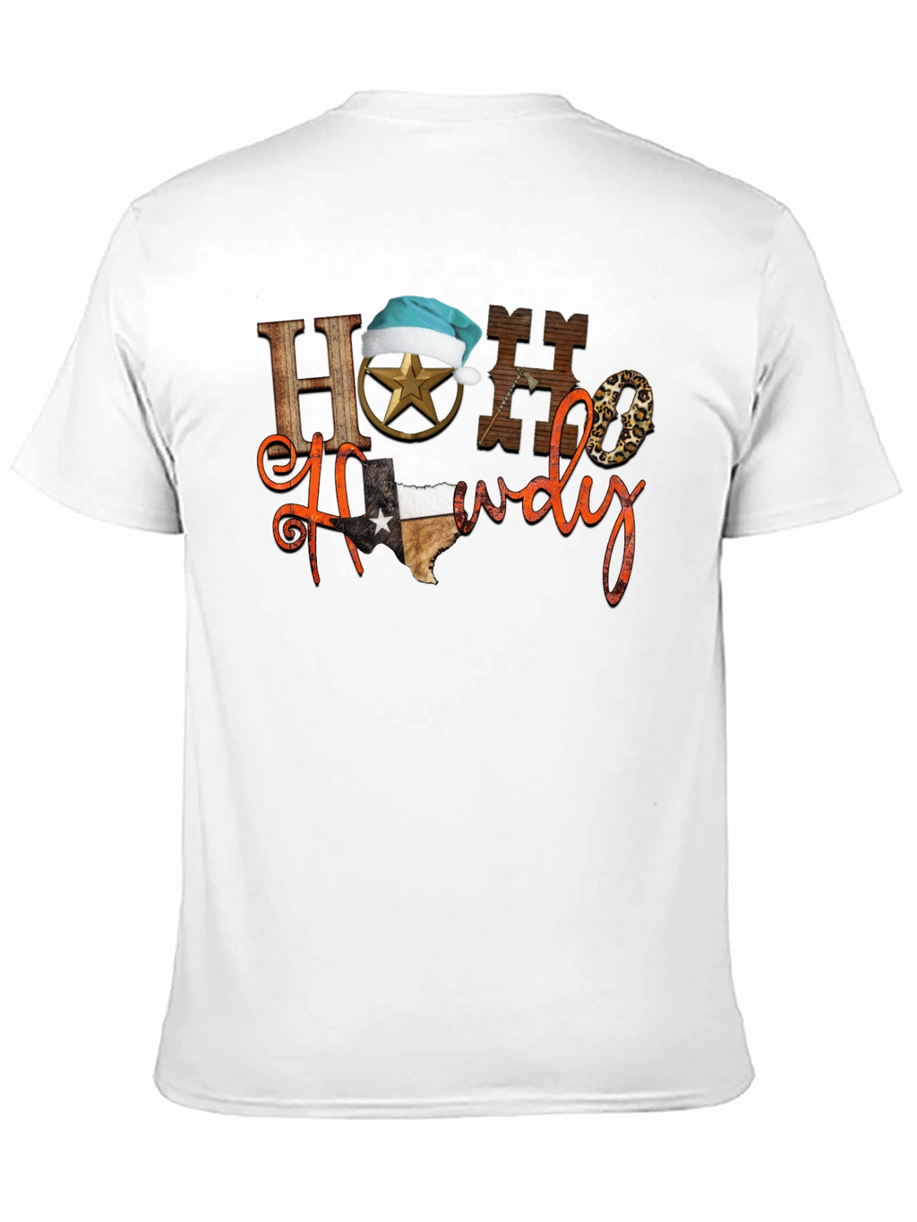 Texas Ho Ho Howdy Christmas T-Shirt