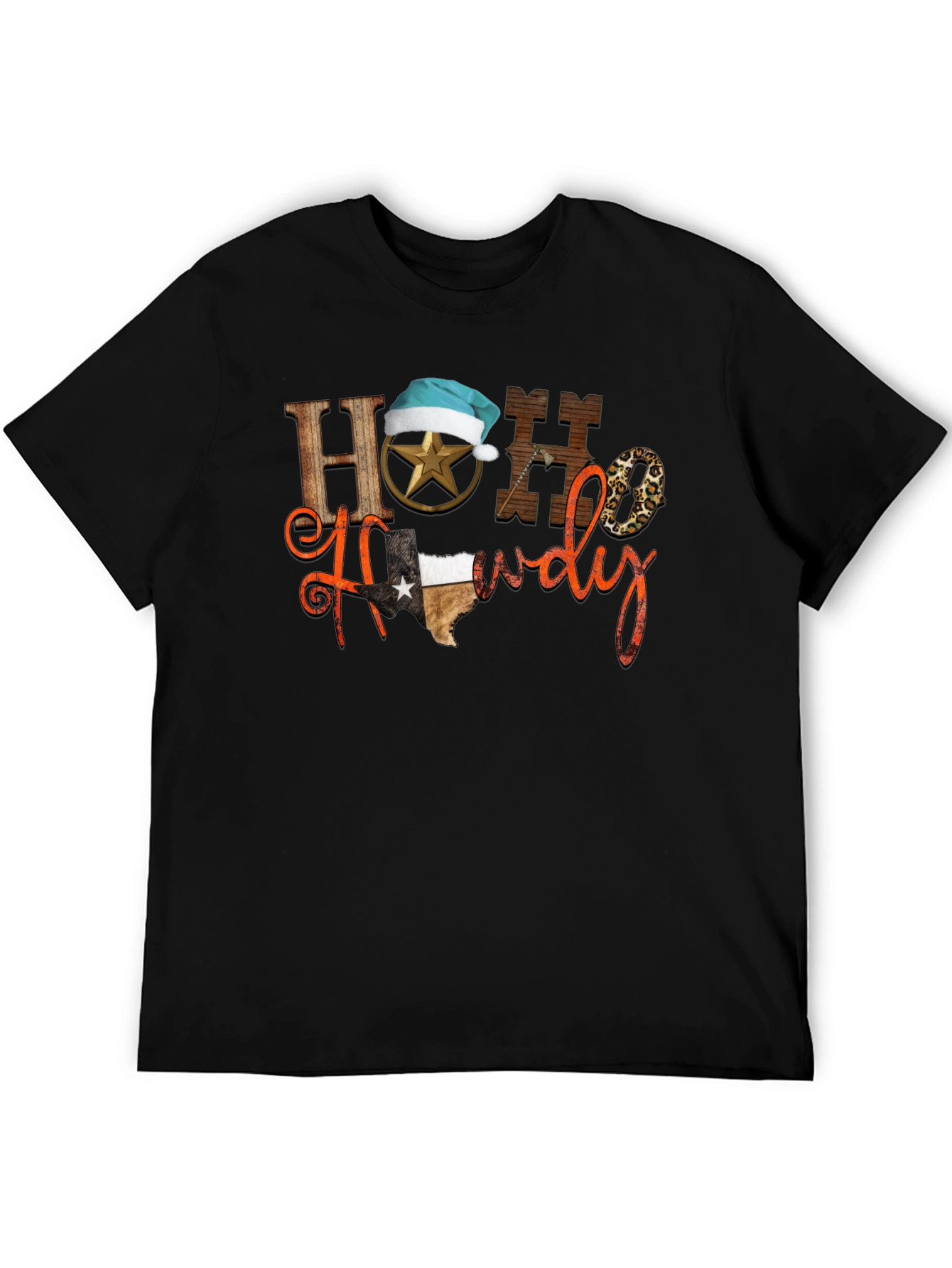 Texas Ho Ho Howdy Christmas T-Shirt