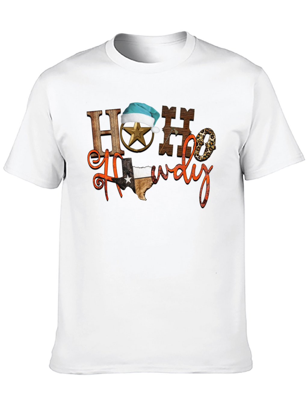 Texas Ho Ho Howdy Christmas T-Shirt
