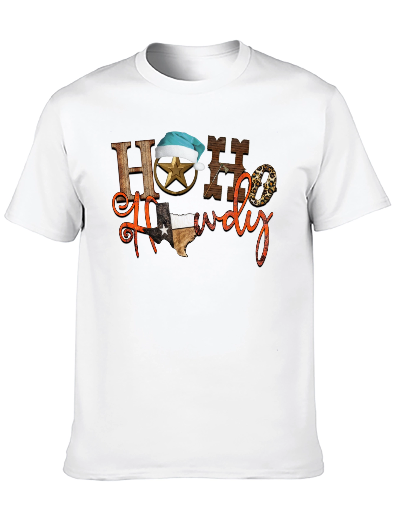 Texas Ho Ho Howdy Christmas T-Shirt