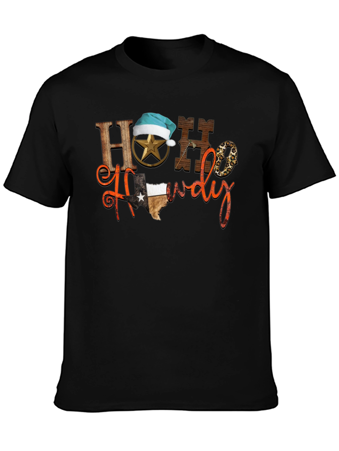 Texas Ho Ho Howdy Christmas T-Shirt