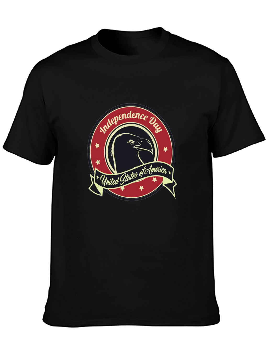 Independence Day Eagle Graphic T-Shirt