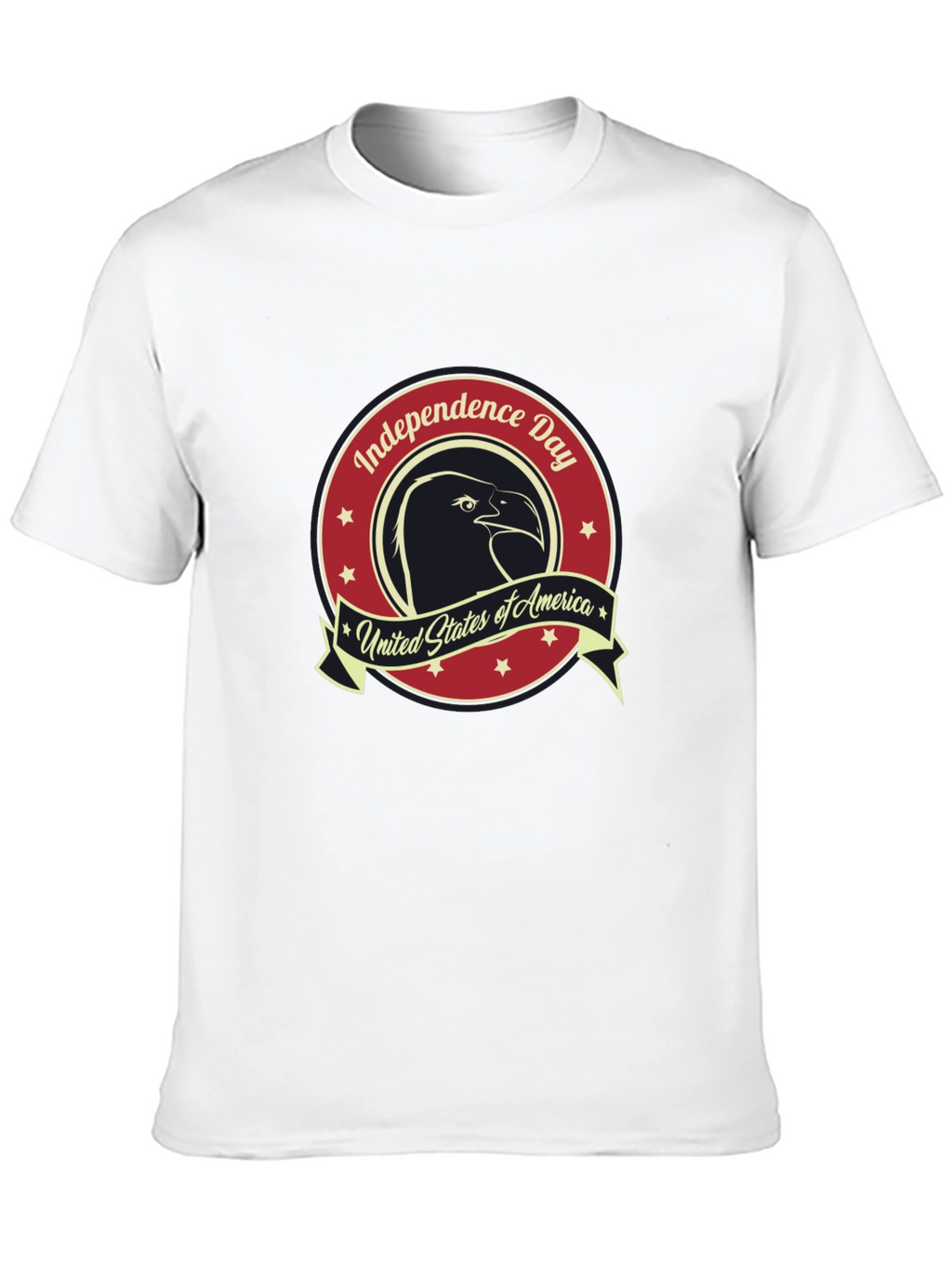 Independence Day Eagle Graphic T-Shirt