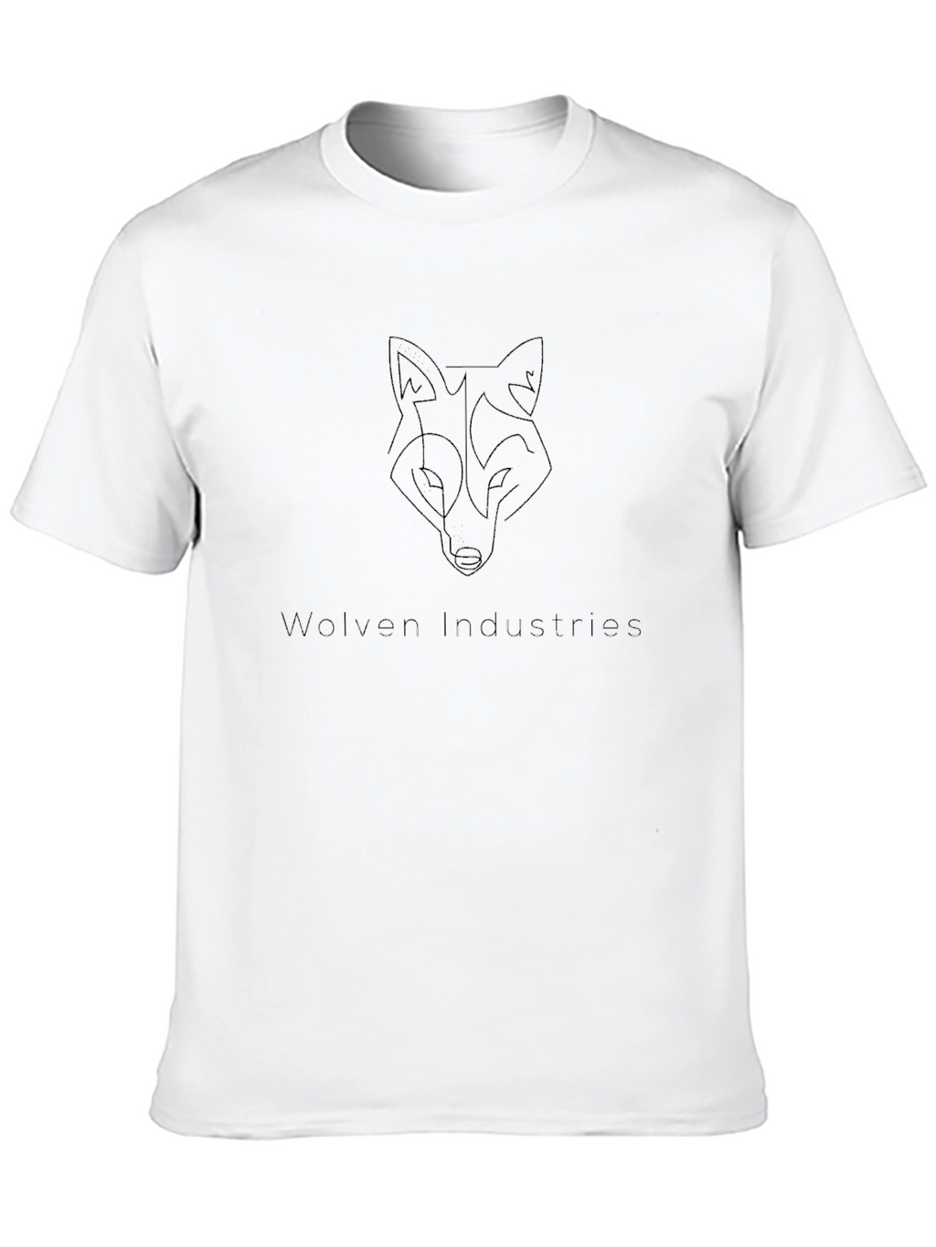 Wolven Industries Black Graphic Tee