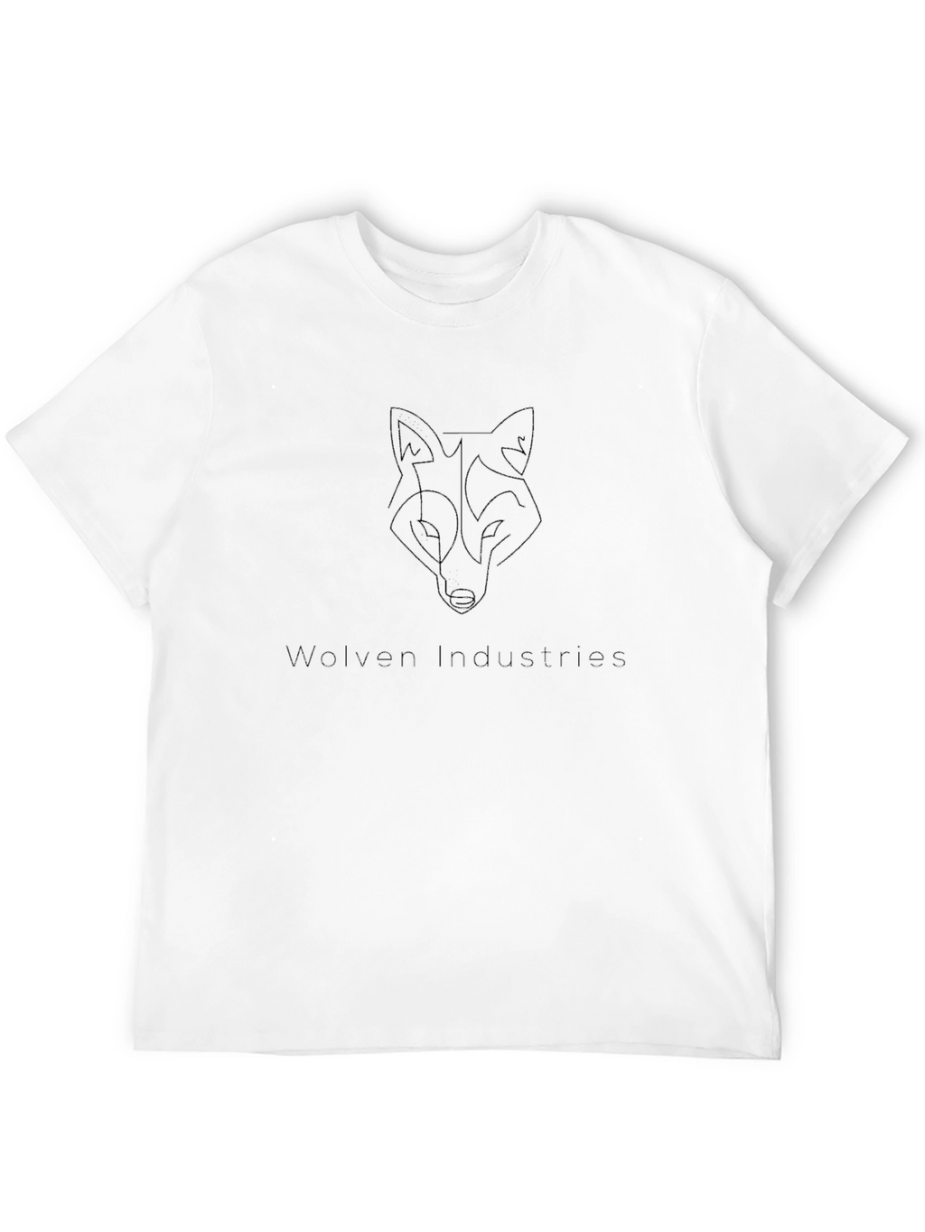 Wolven Industries Black Graphic Tee